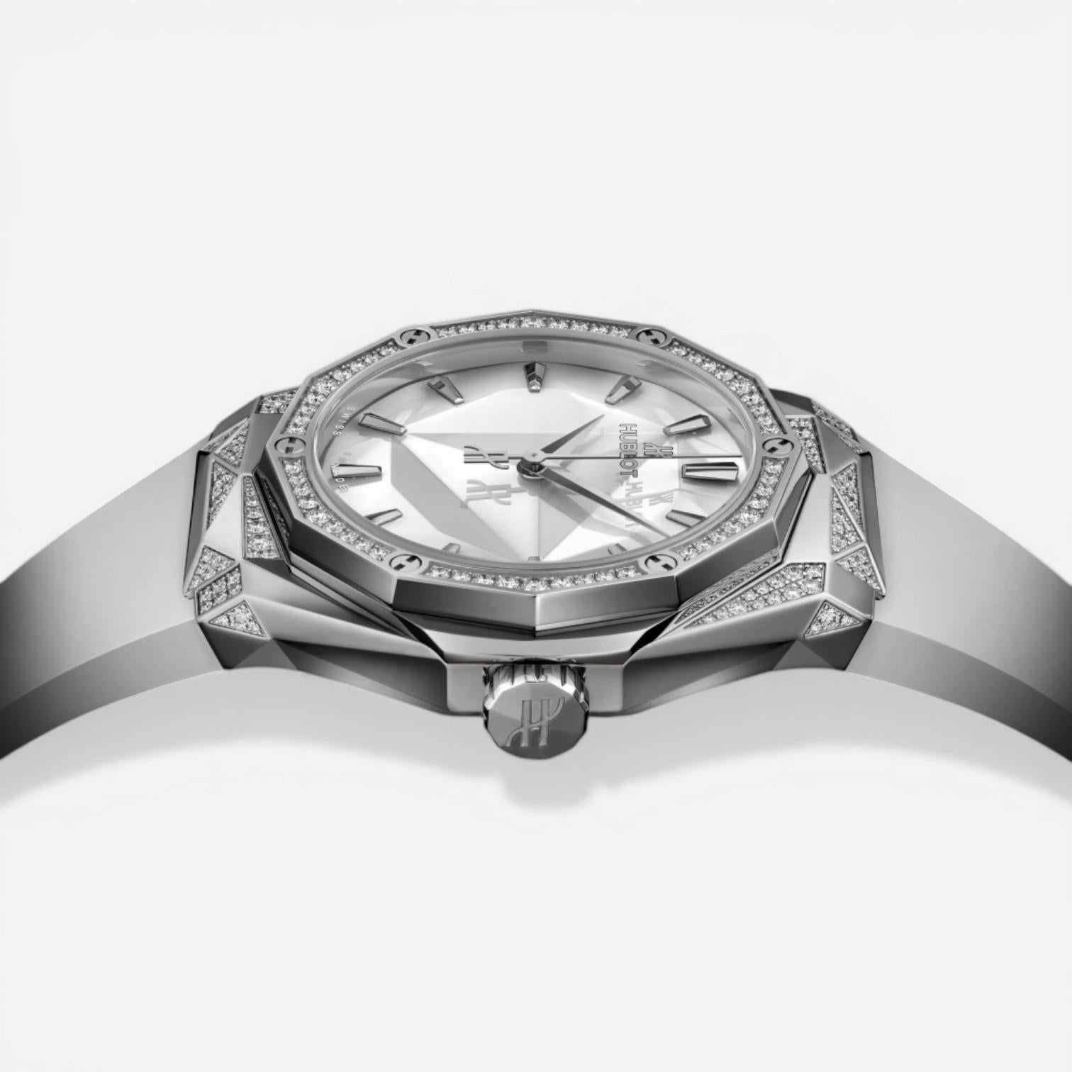 Hublot Classic Fusion Orlinski Titanium Diamond Automatic Men's Watch 550.NS.220 — view 2