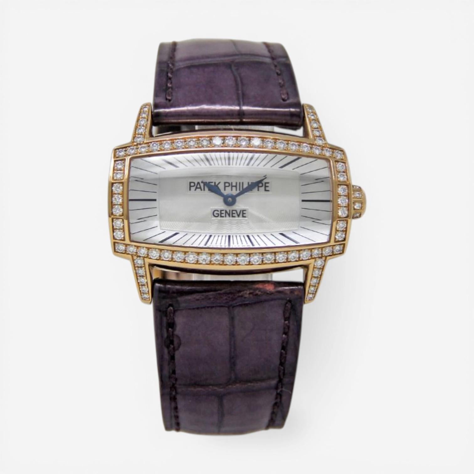 Patek Philippe Gondolo Gemma 18K Rose Gold Manual Wind Ladies Watch 4991R001