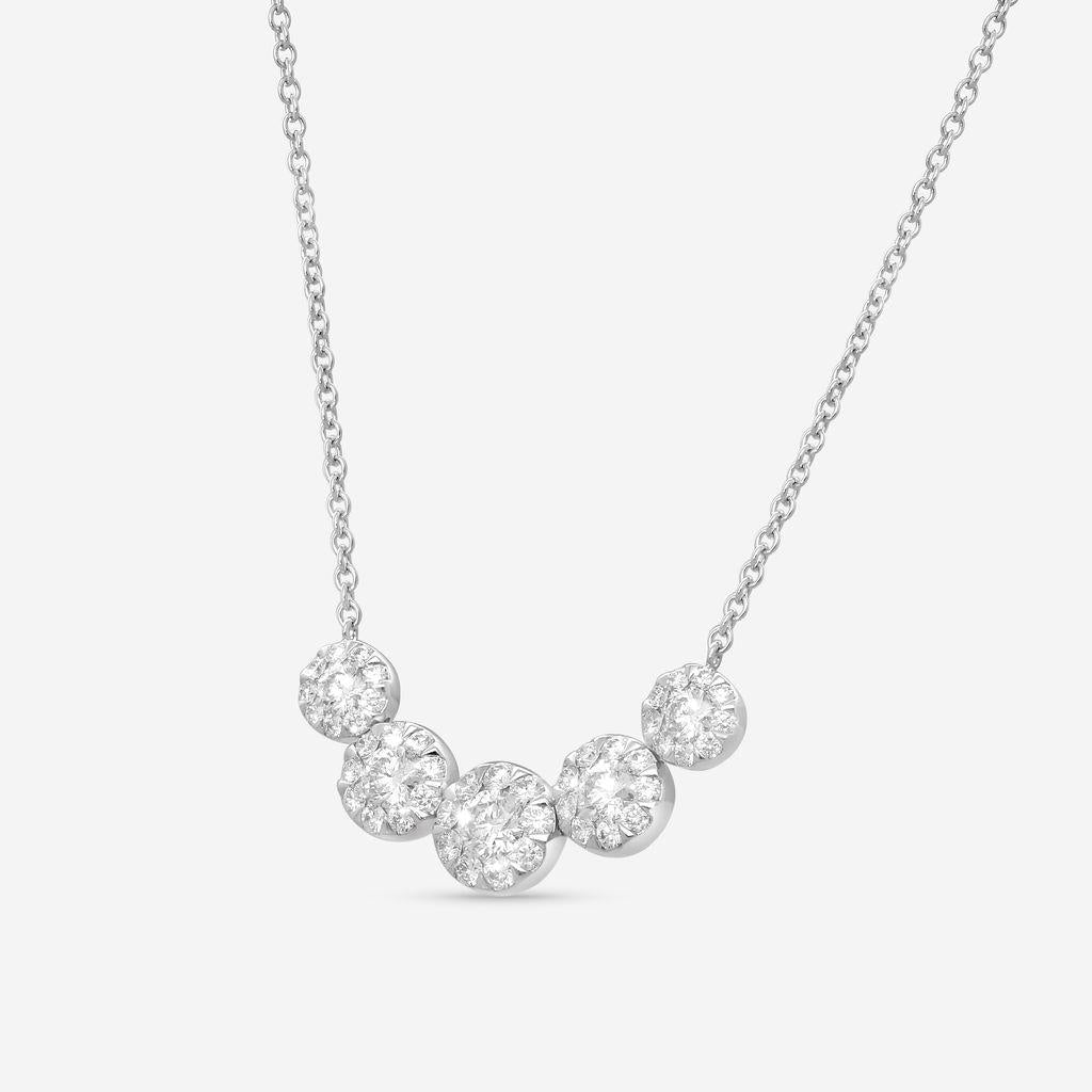 Ina Mar 14K White Gold Diamond Necklace NK15088-CS4WH — view 2