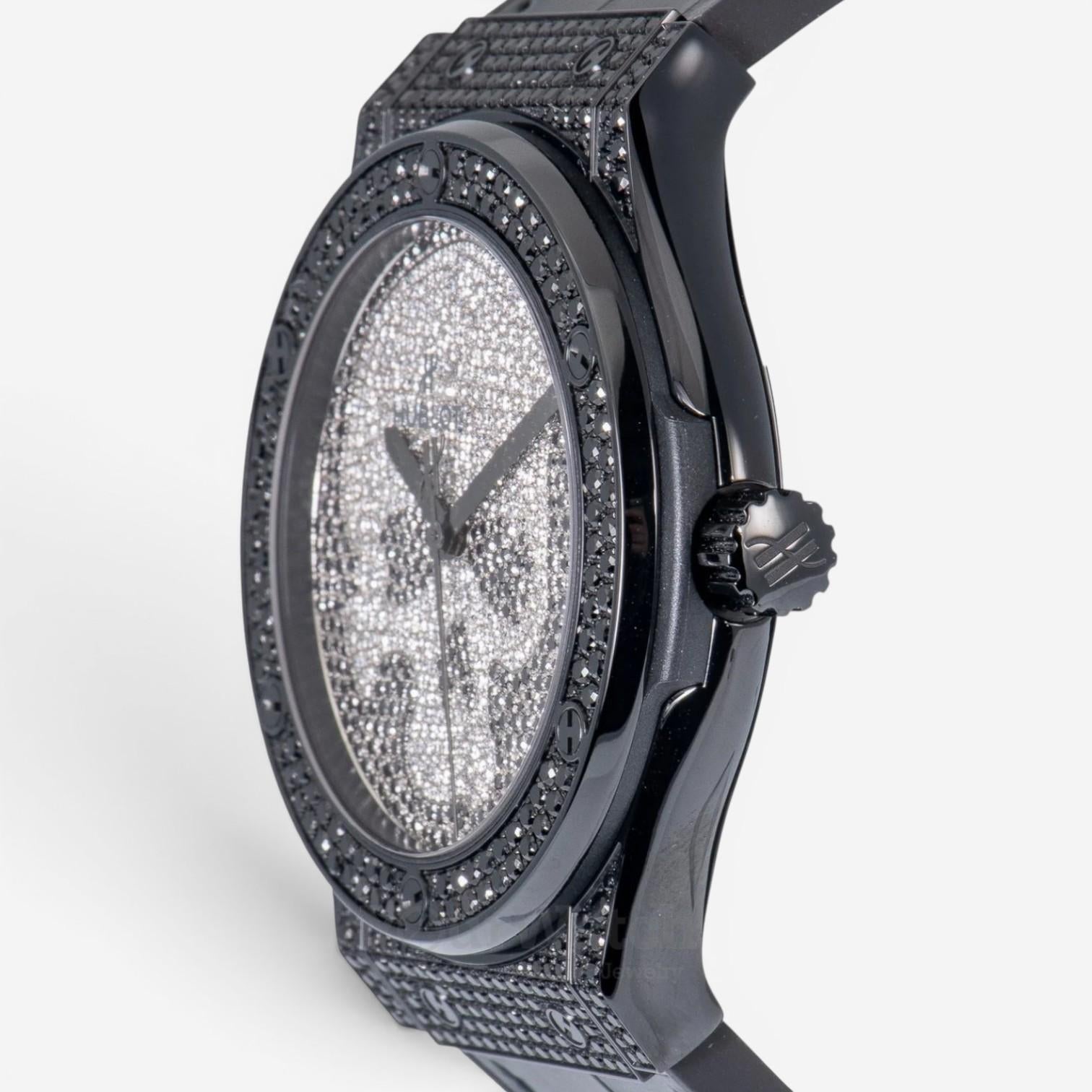Hublot Classic Fusion Skull Titanium Diamond Automatic Men's Watch 511.ND.9100.L — view 2