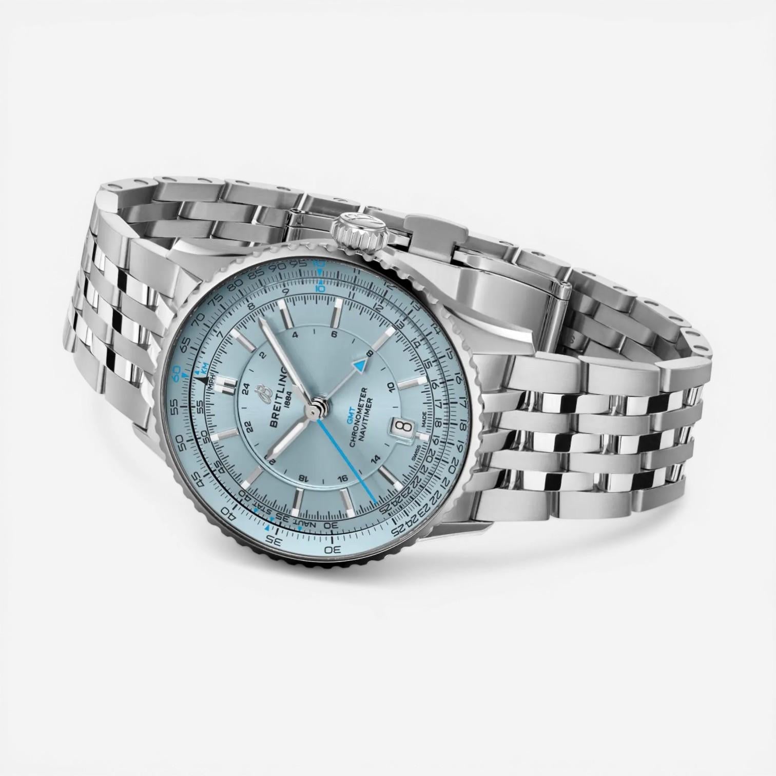 Breitling Navitimer GMT Stainless Steel Automatic Men's Watch A32310171C1A1 — view 3