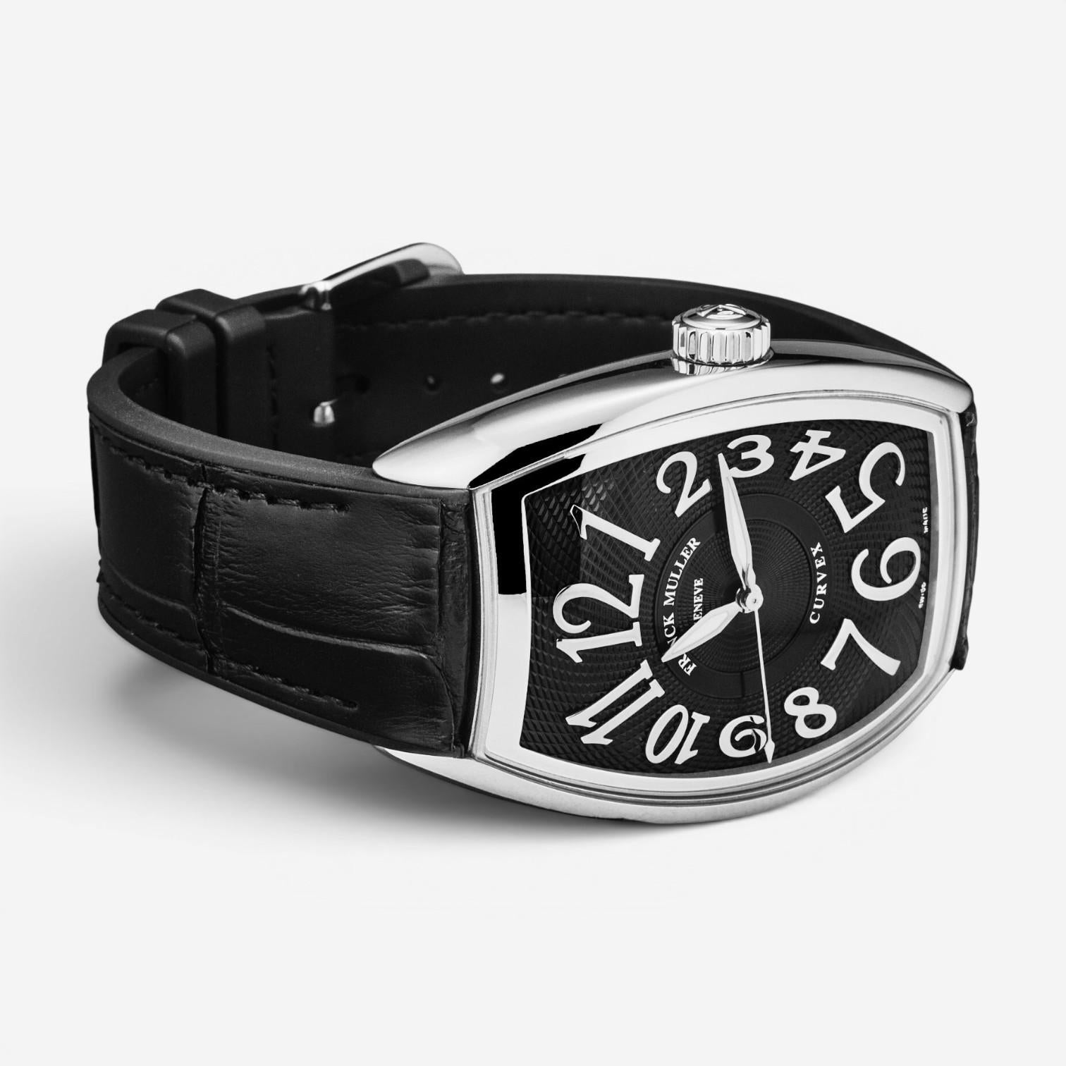 Franck Muller Curvex CX Stainless Steel Automatic Men's Watch 36SCCXACACBLK — view 2