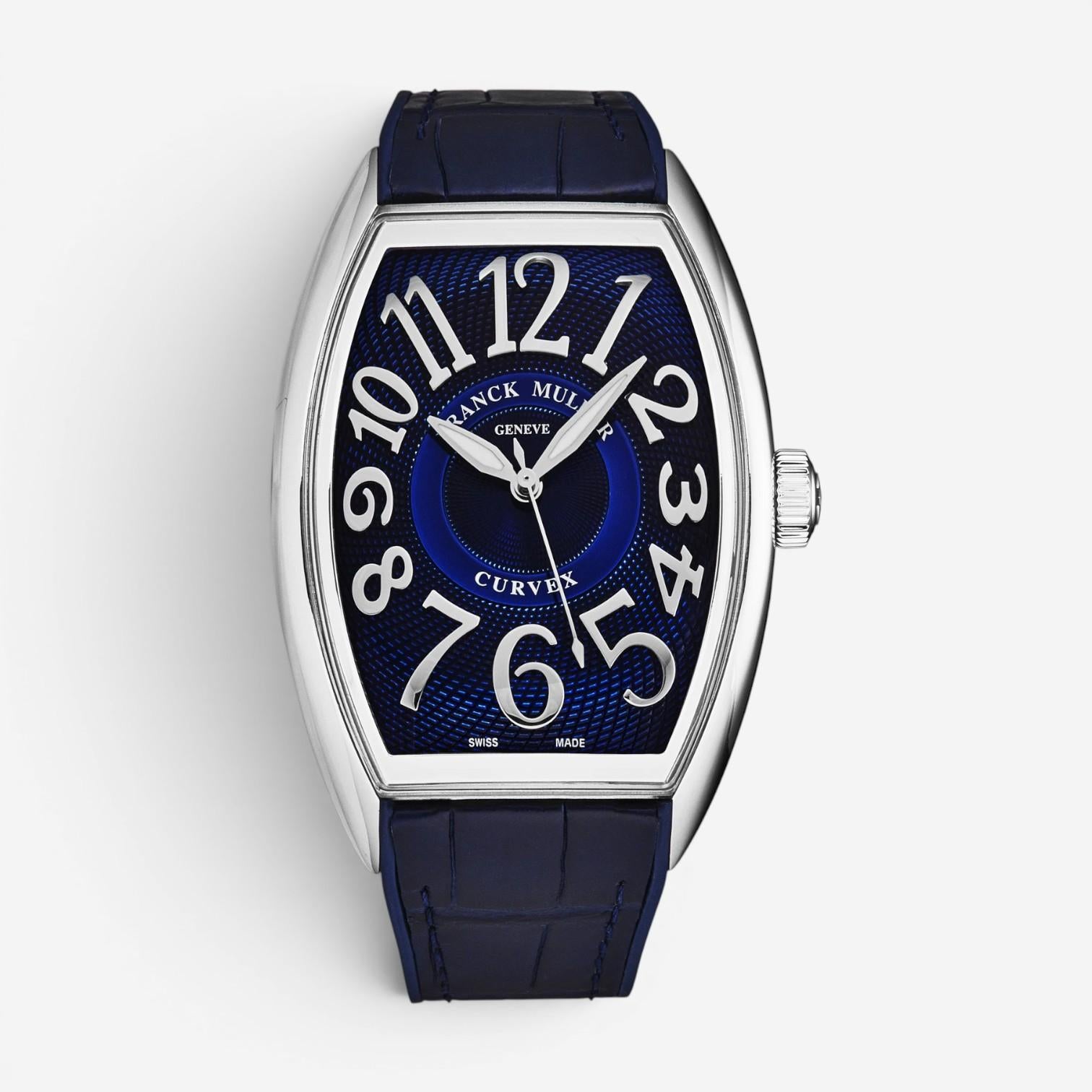 Franck Muller Curvex CX Stainless Steel Automatic Men's Watch 40SCCXACACBLU