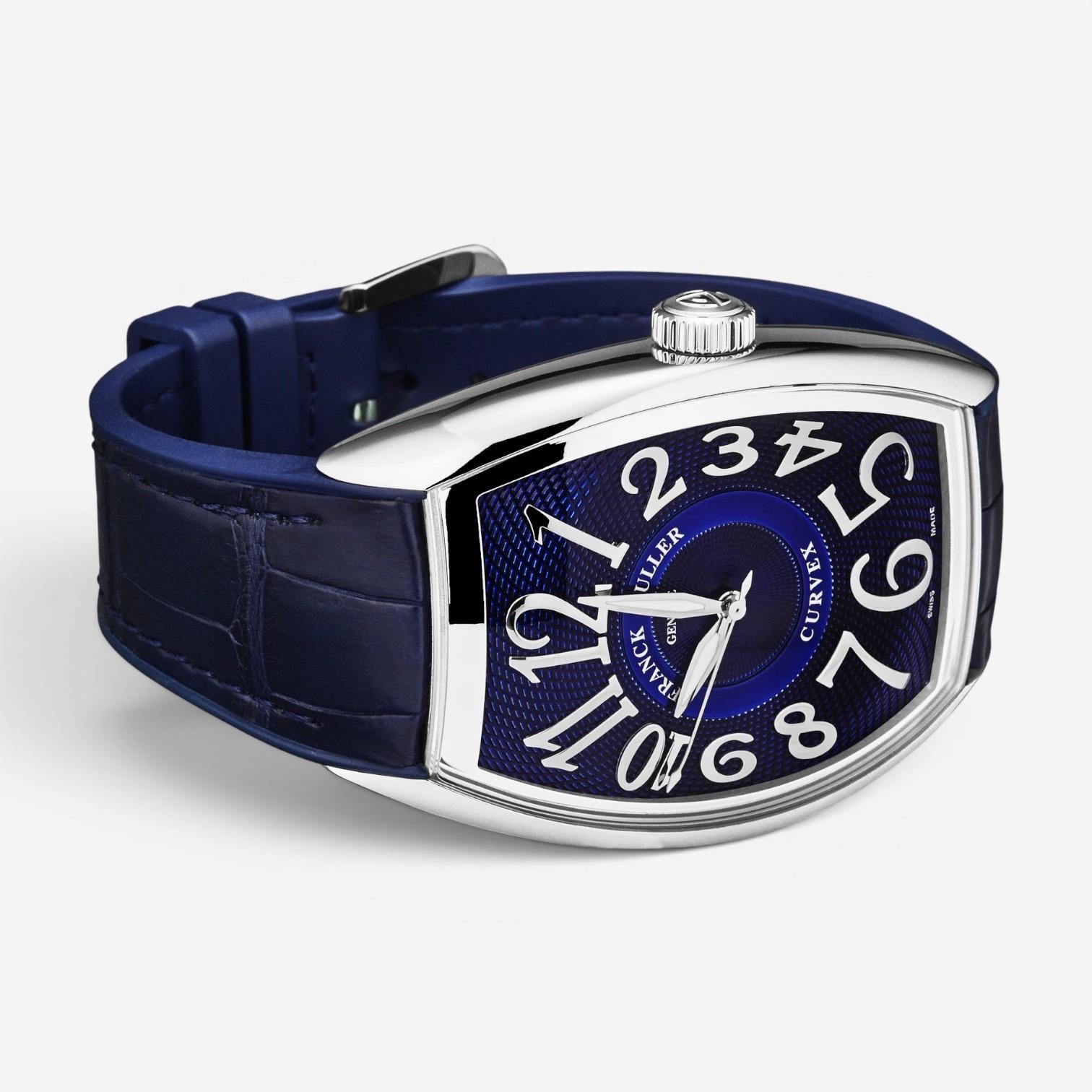 Franck Muller Curvex CX Stainless Steel Automatic Men's Watch 40SCCXACACBLU — view 2