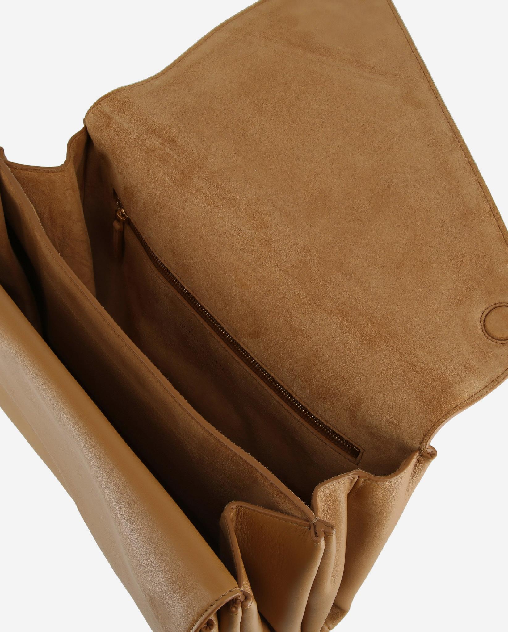 Bottega Veneta Brown Leather Clutch 600384-Vcp40-9830 — view 3