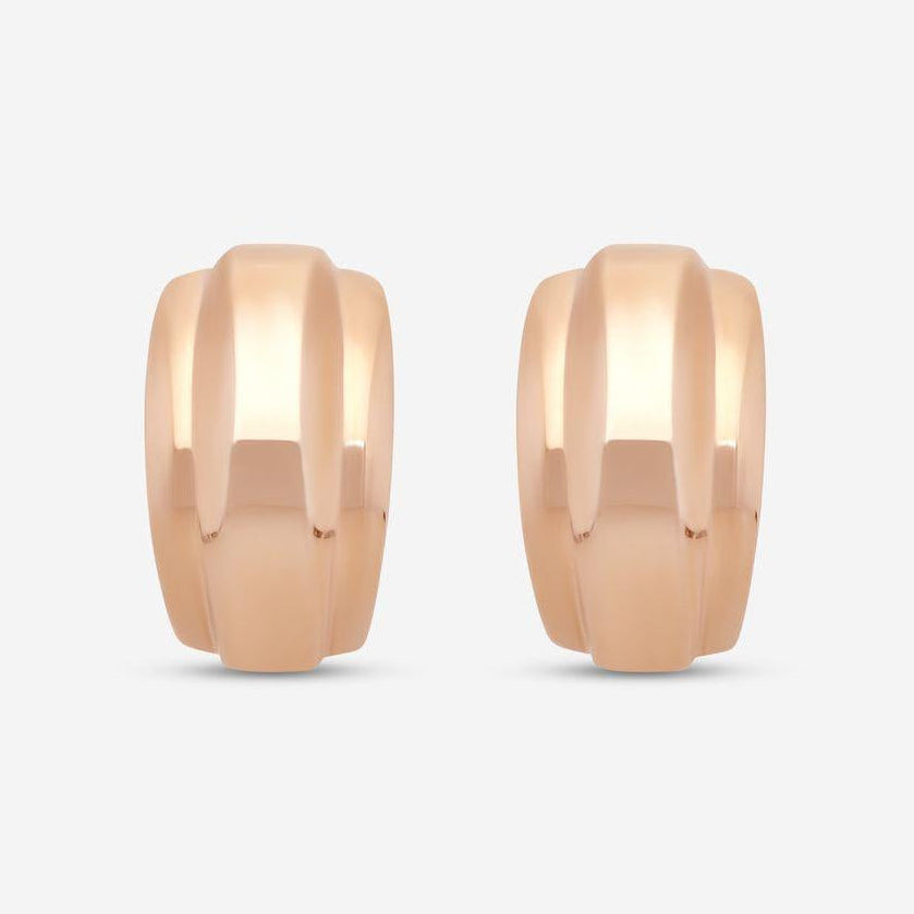 Chopard La Strada 18K Rose Gold Clip Earrings 849255-5001