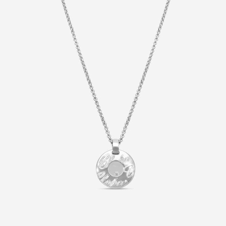 Chopard Chopardissimo 18K White Gold Pendant Necklace 797601-1001