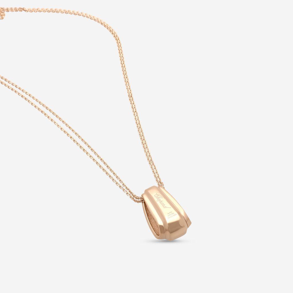 Chopard La Strada 18K Rose Gold Pendant Necklace 799453-5001 — view 3