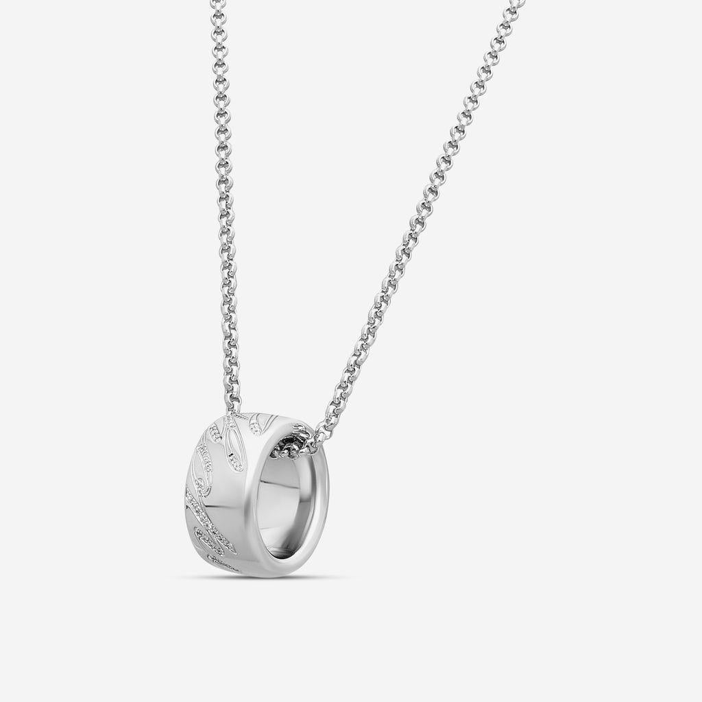 Chopard Chopardissimo 18K White Gold Pendant Necklace 796582-1003 — view 2