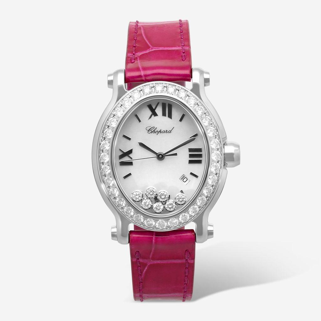 Chopard Happy Sport Stainless Steel Diamond Quartz Ladies Watch 278546-3002