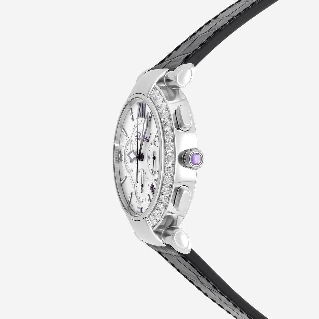 Chopard Imperiale Chronograph Stainless Steel Diamond Automatic Ladies Watch 388 — view 2