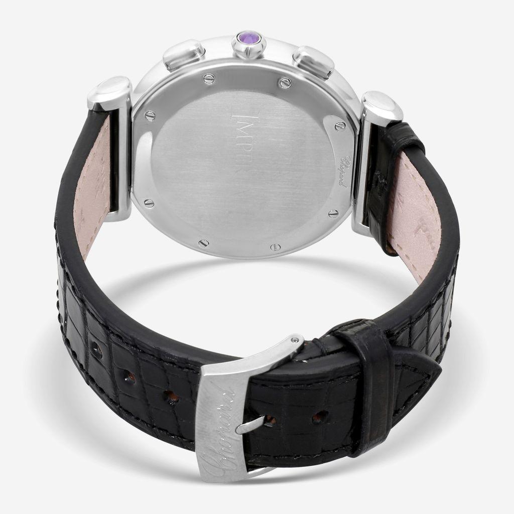 Chopard Imperiale Chronograph Stainless Steel Diamond Automatic Ladies Watch 388 — view 3