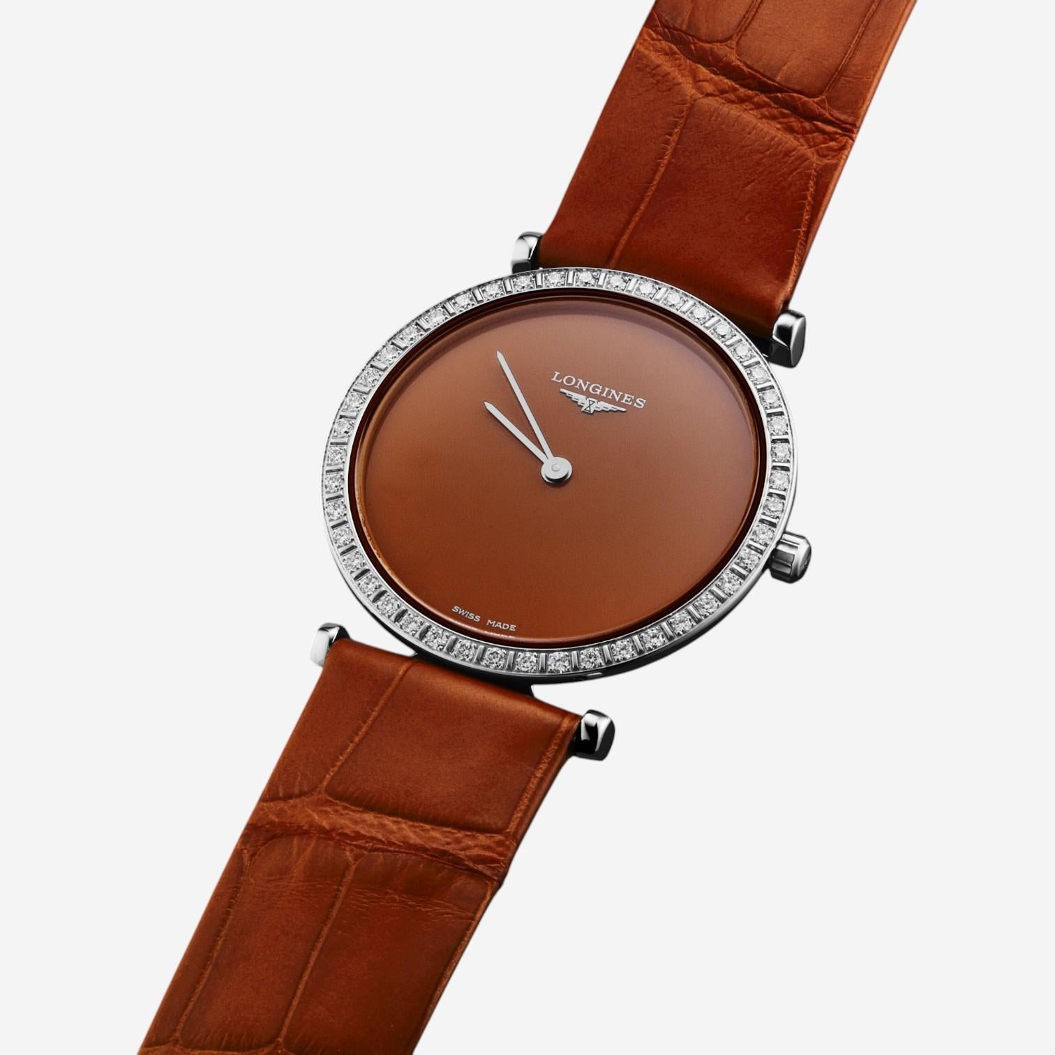 Longines LaGrande Stainless Steel Diamond Quartz Ladies Watch L4.523.0.92.2 — view 2