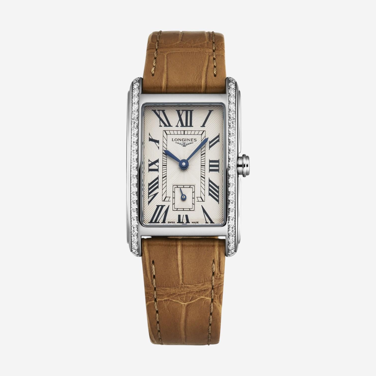 Longines DolceVita Stainless Steel Diamond Quartz Ladies Watch L5.512.0.71.4