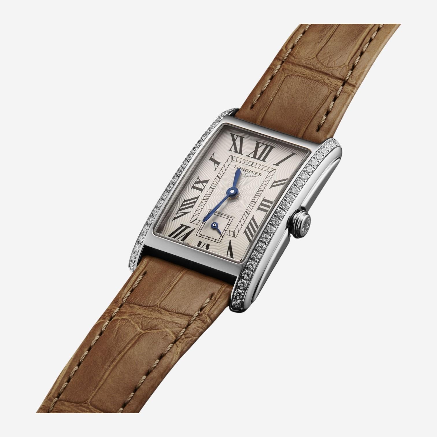 Longines DolceVita Stainless Steel Diamond Quartz Ladies Watch L5.512.0.71.4 — view 2