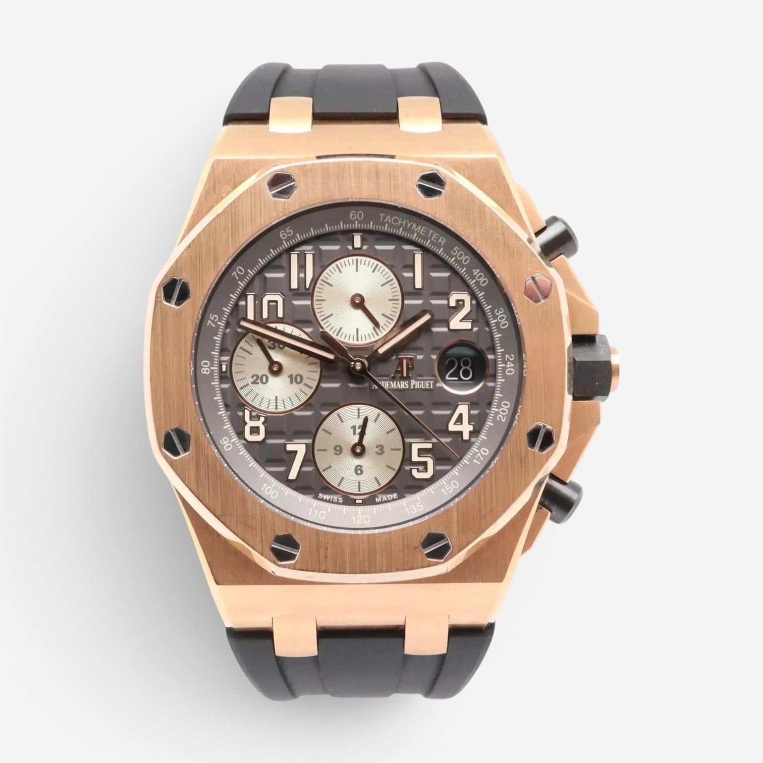 Audemars Piguet Royal Oak Offshore 18K Rose Gold Automatic Men's Watch 26470OR.O