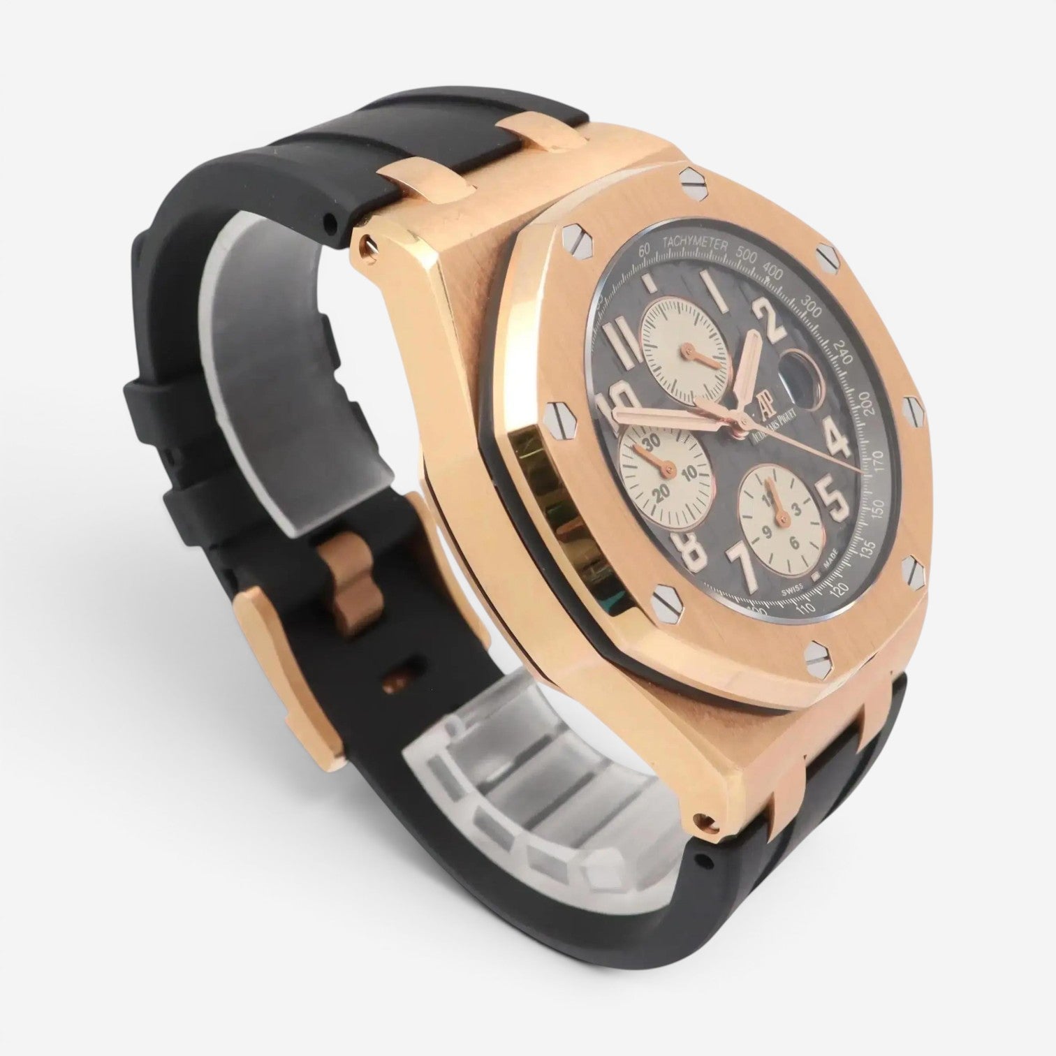 Audemars Piguet Royal Oak Offshore 18K Rose Gold Automatic Men's Watch 26470OR.O — view 2