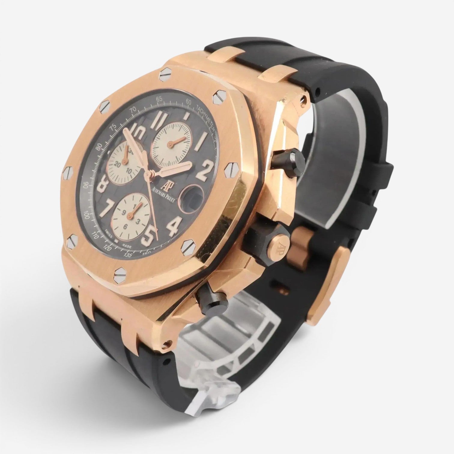 Audemars Piguet Royal Oak Offshore 18K Rose Gold Automatic Men's Watch 26470OR.O — view 3