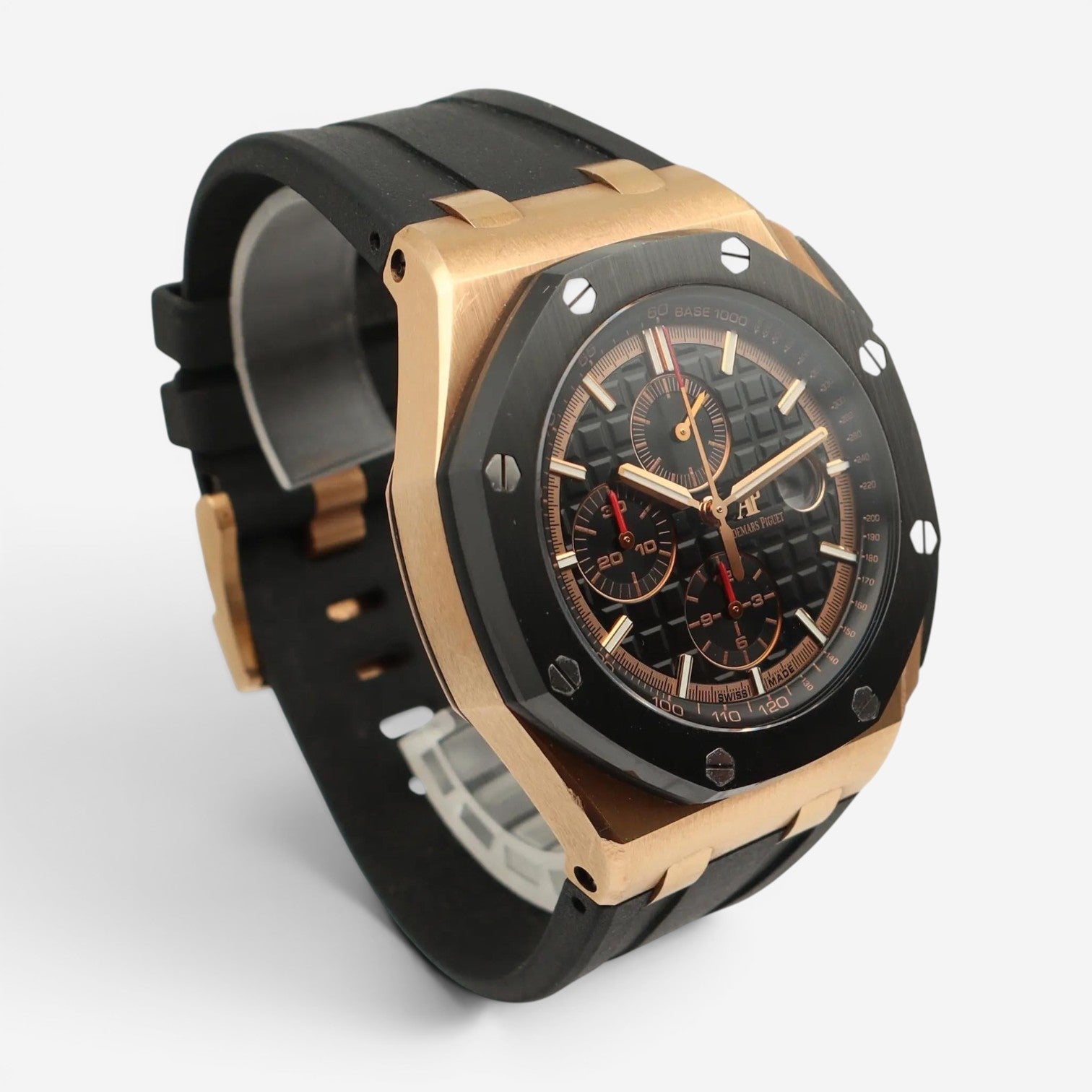 Audemars Piguet Royal Oak Offshore 18K Rose Gold Automatic Men's Watch 26401RO.O — view 3
