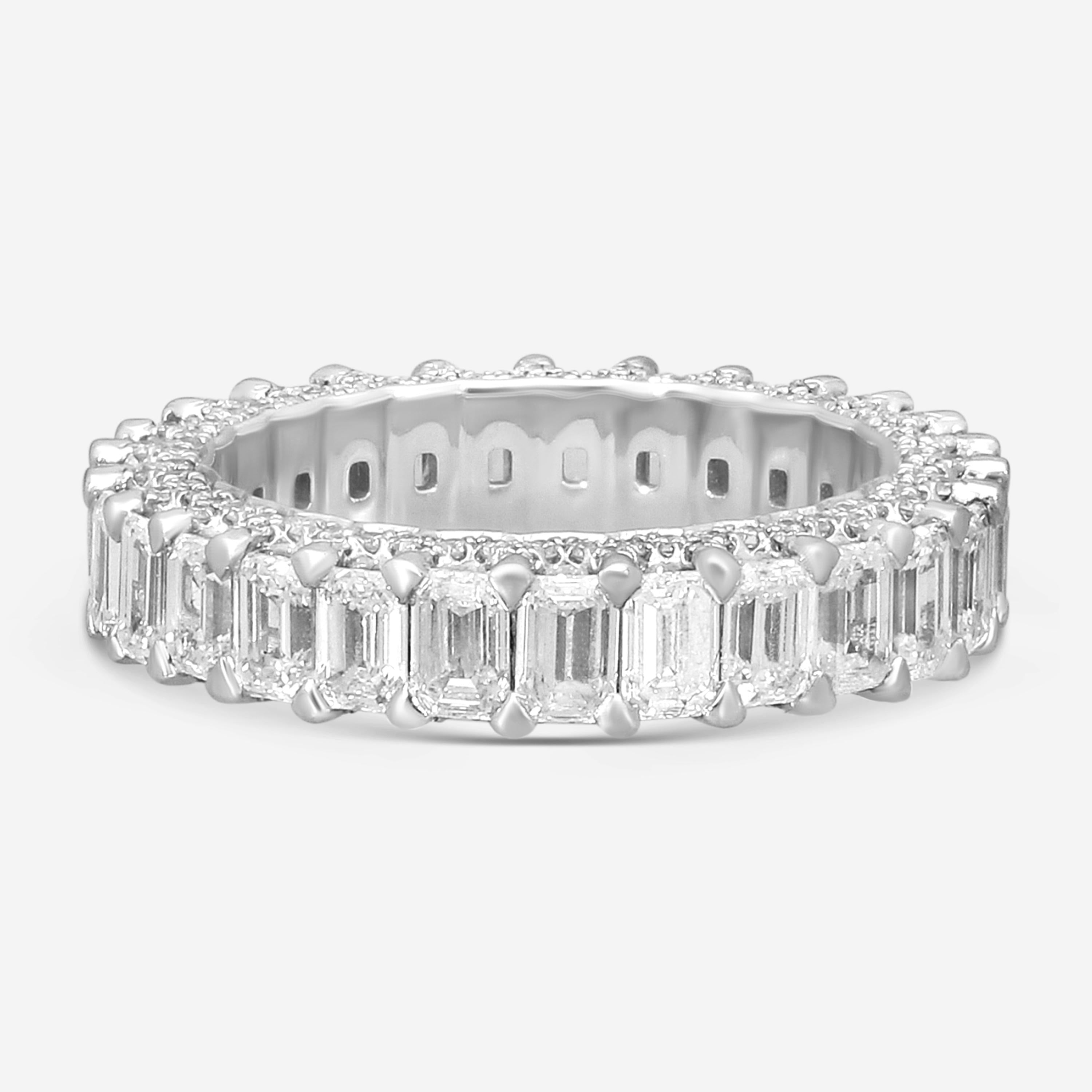 Cosibelli Wish 14K White Gold Diamond Band Ring Sz. 7 EDX/065528 — view 3