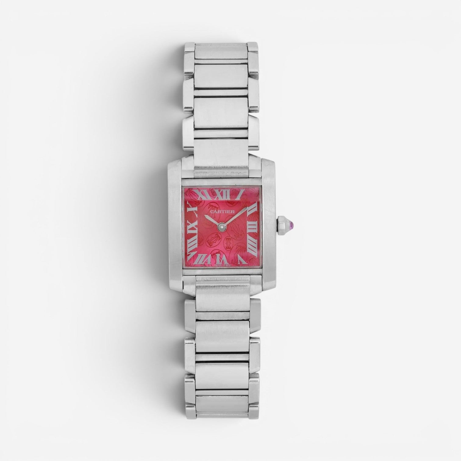 Cartier Tank Francaise Stainless Steel Quartz Ladies Watch W51030Q3