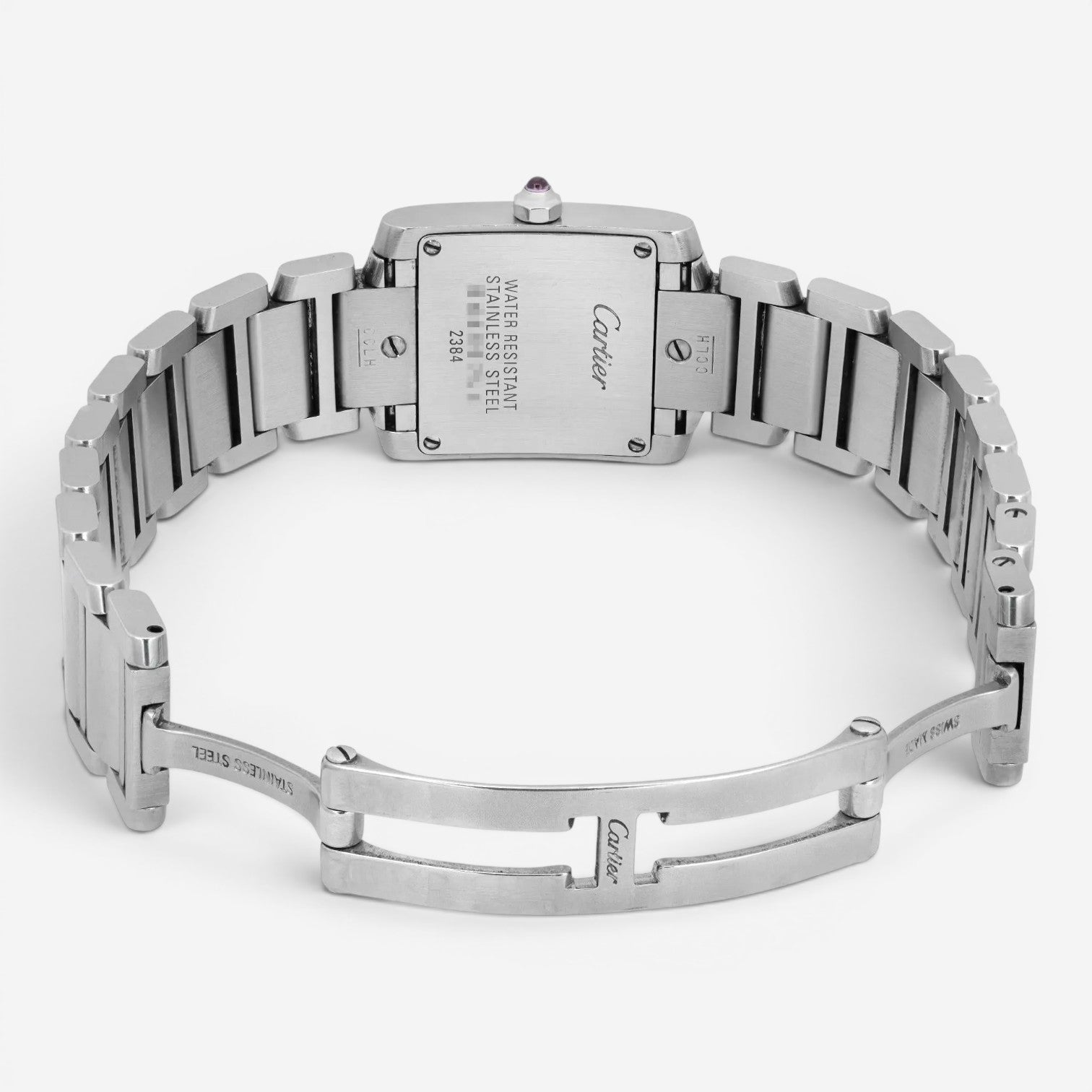 Cartier Tank Francaise Stainless Steel Quartz Ladies Watch W51030Q3 — view 5
