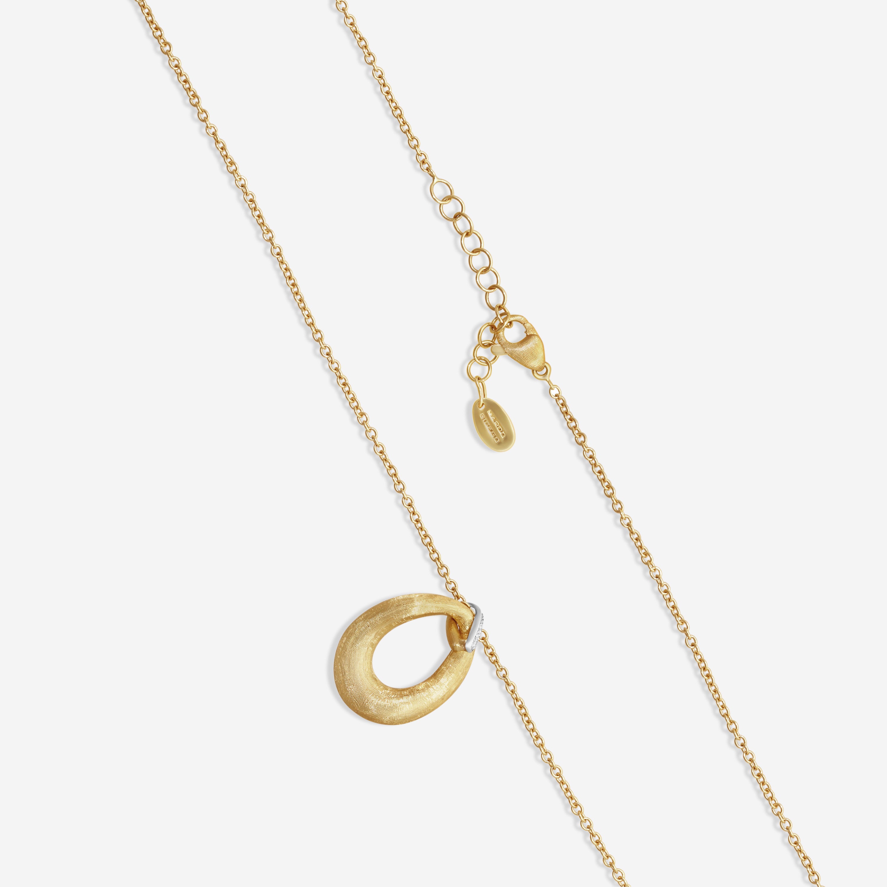 Marco Bicego Lucia 18K Yellow Gold Diamond Pendant Necklace CB2568_BYWQ6 — view 4