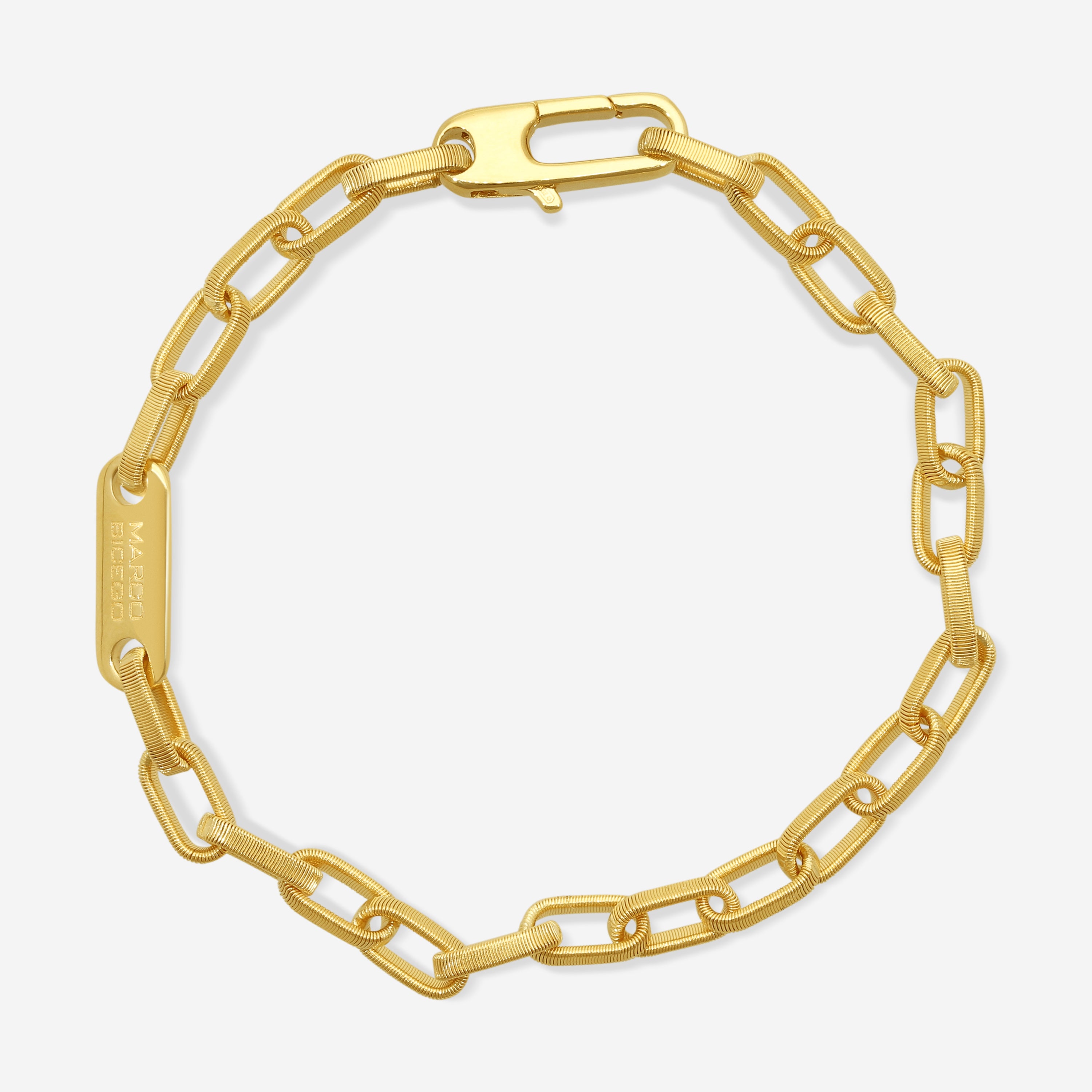 Marco Bicego Uomo 18K Yellow Gold Chain Bracelet BGU4__Y_01