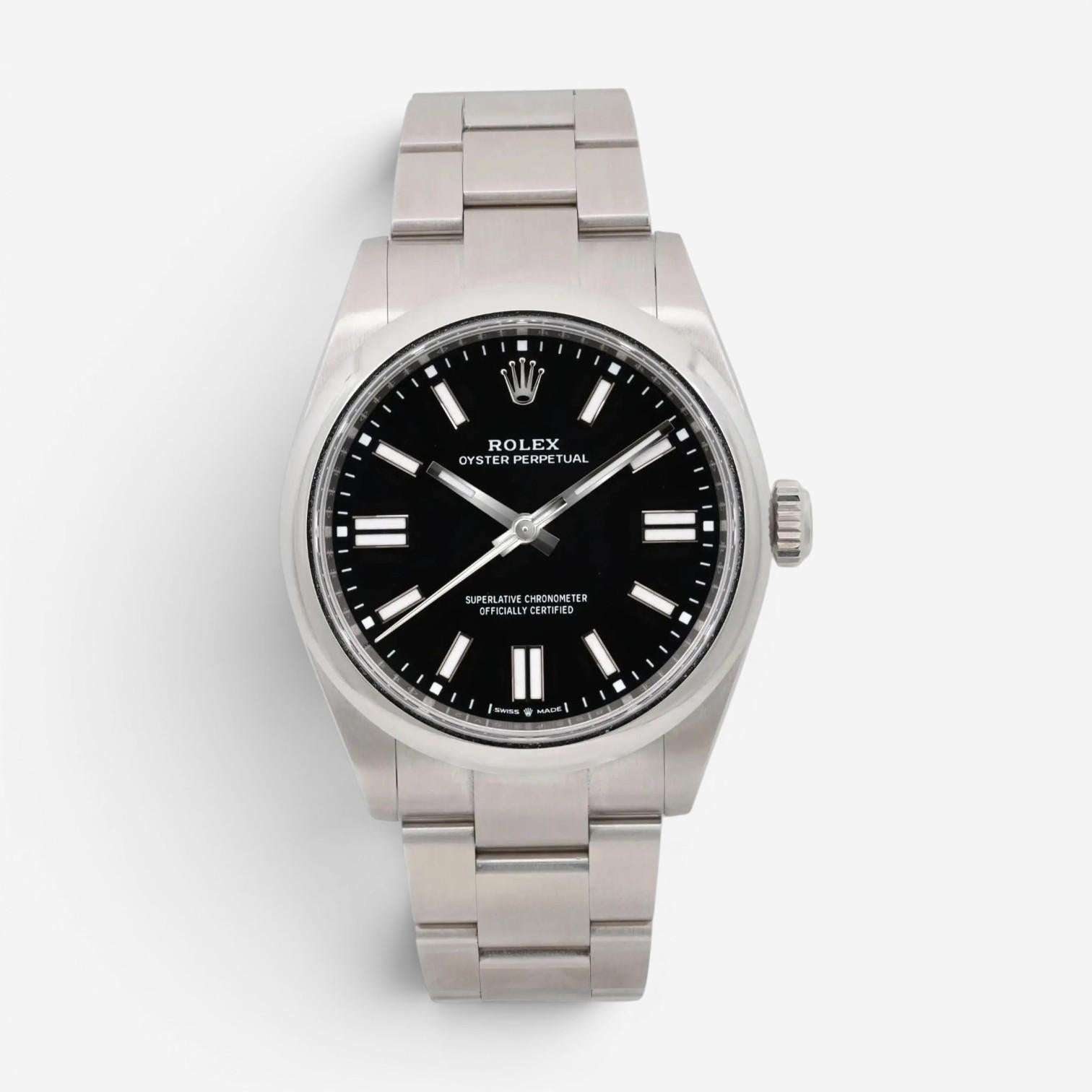 Rolex Oyster Perpetual Stainless Steel Automatic Men's Watch 134300