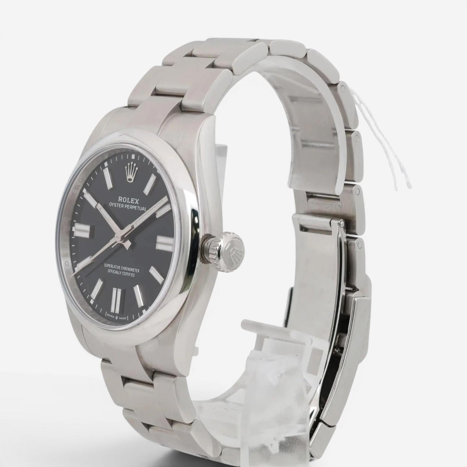 Rolex Oyster Perpetual Stainless Steel Automatic Men's Watch 134300 — view 2