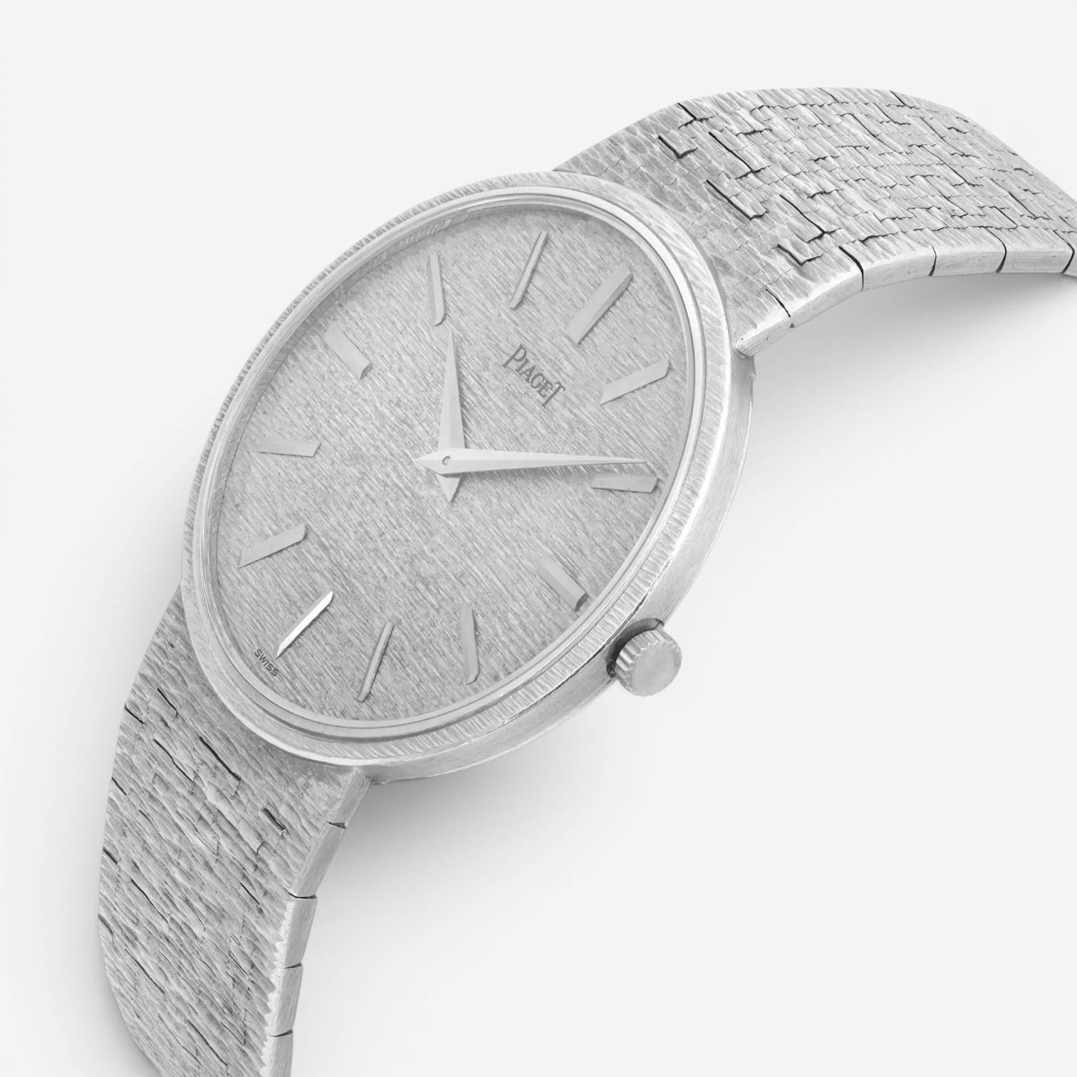 Piaget Classic 18K White Gold Manual Wind Unisex Watch 9643A6 — view 3
