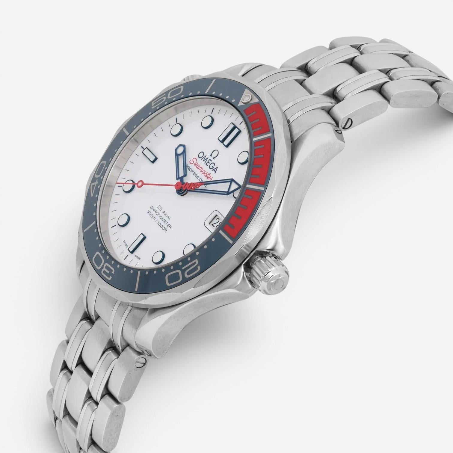 Omega Seamaster Diver Stainless Steel Automatic Men's Watch 212.32.41.20.04.00 — view 2