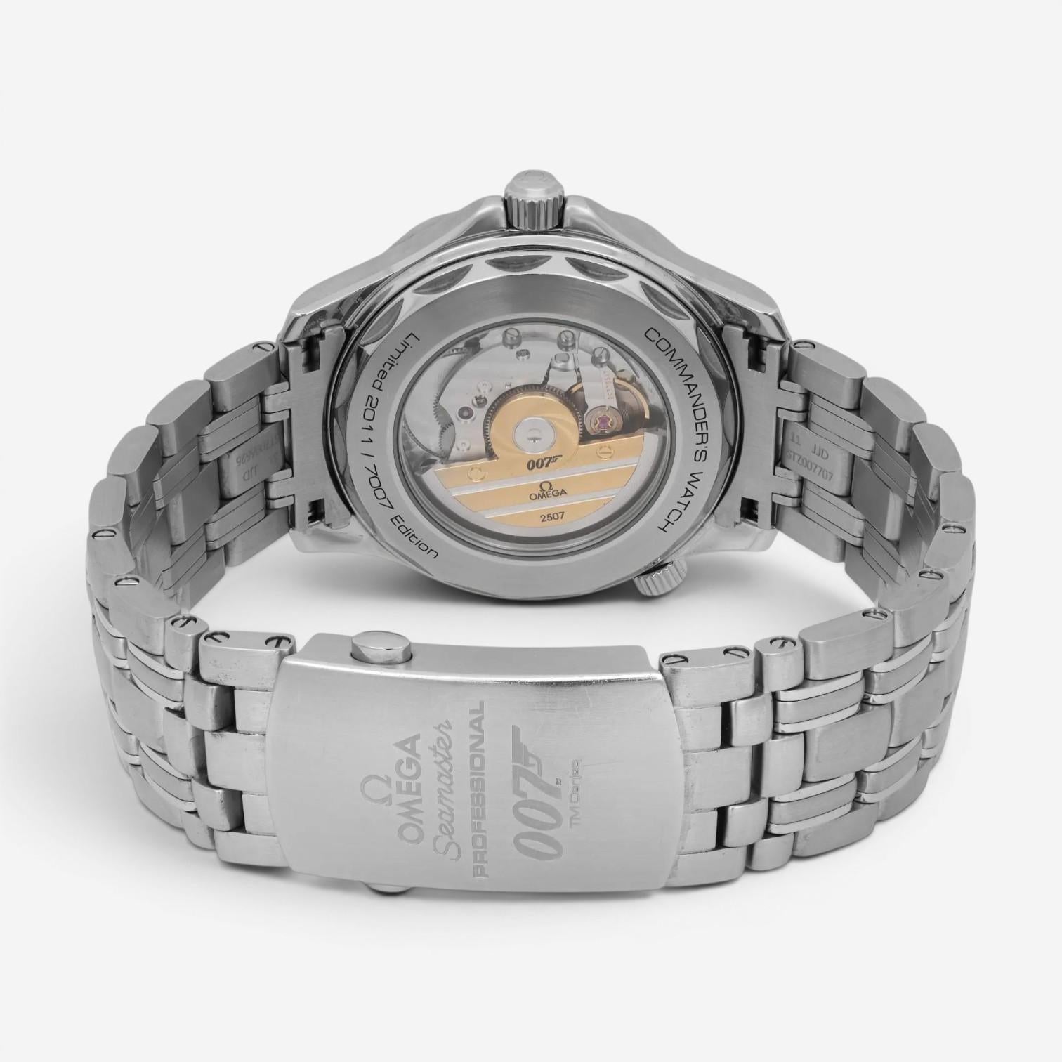 Omega Seamaster Diver Stainless Steel Automatic Men's Watch 212.32.41.20.04.00 — view 4
