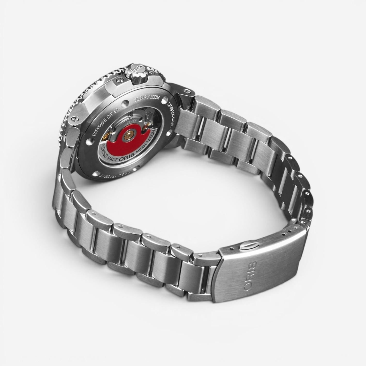 Oris Aquis Date Upcycle Stainless Steel Automatic Unisex Watch 01-733-7770-4150 — view 2