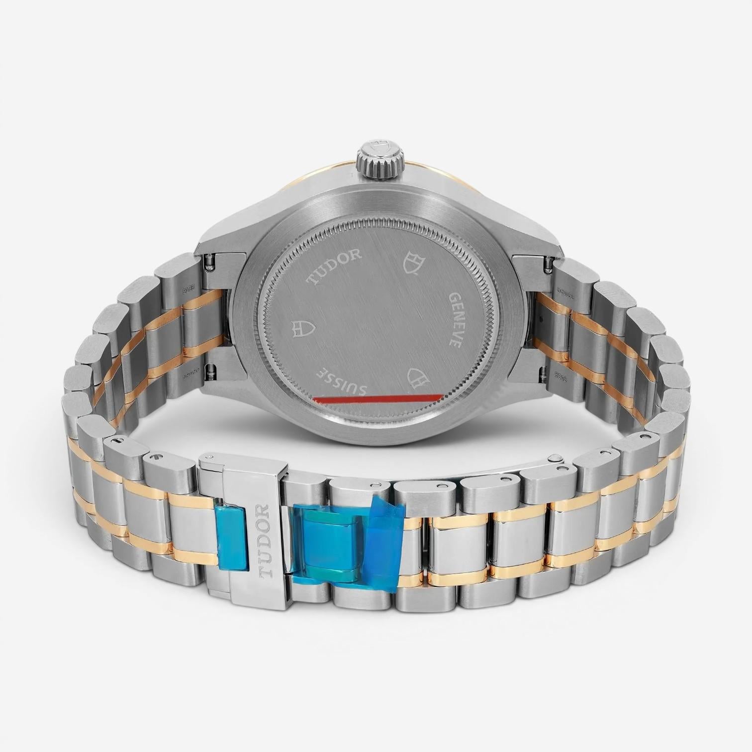 Tudor Style Stainless Steel & 18K Yellow Gold Diamond Automatic Unisex Watch 125 — view 4