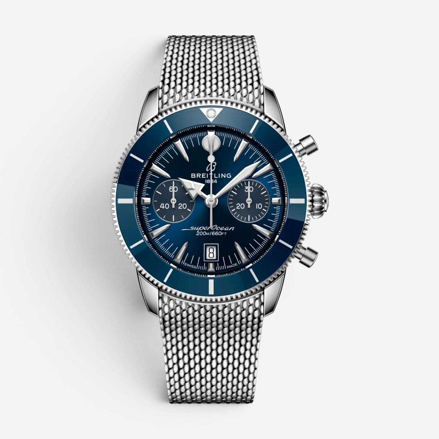Breitling Superocean Heritage Stainless Steel Automatic Men's Watch AB0156161C1A