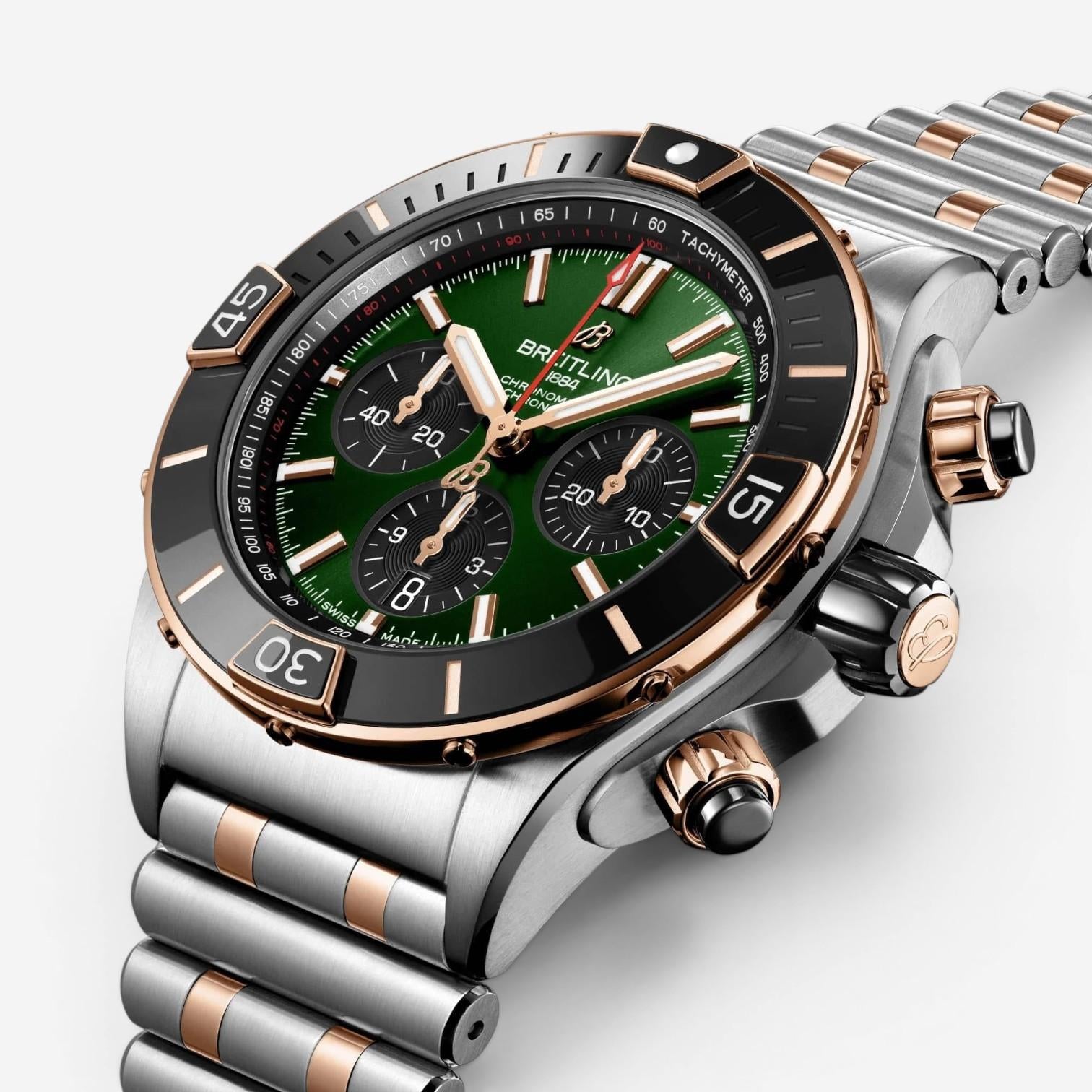 Breitling Super Chronomat Stainless Steel Automatic Men's Watch UB0136251L1U1 — view 2