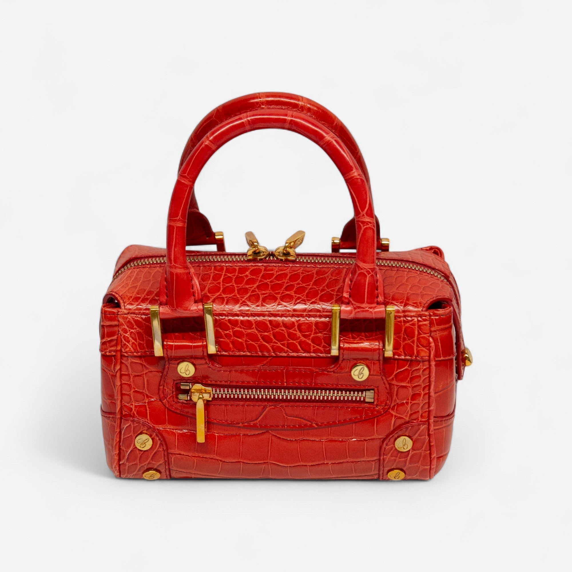 Chopard Baby Caroline Red Shiny Alligator Leather Handbag 95000-0282 — view 3