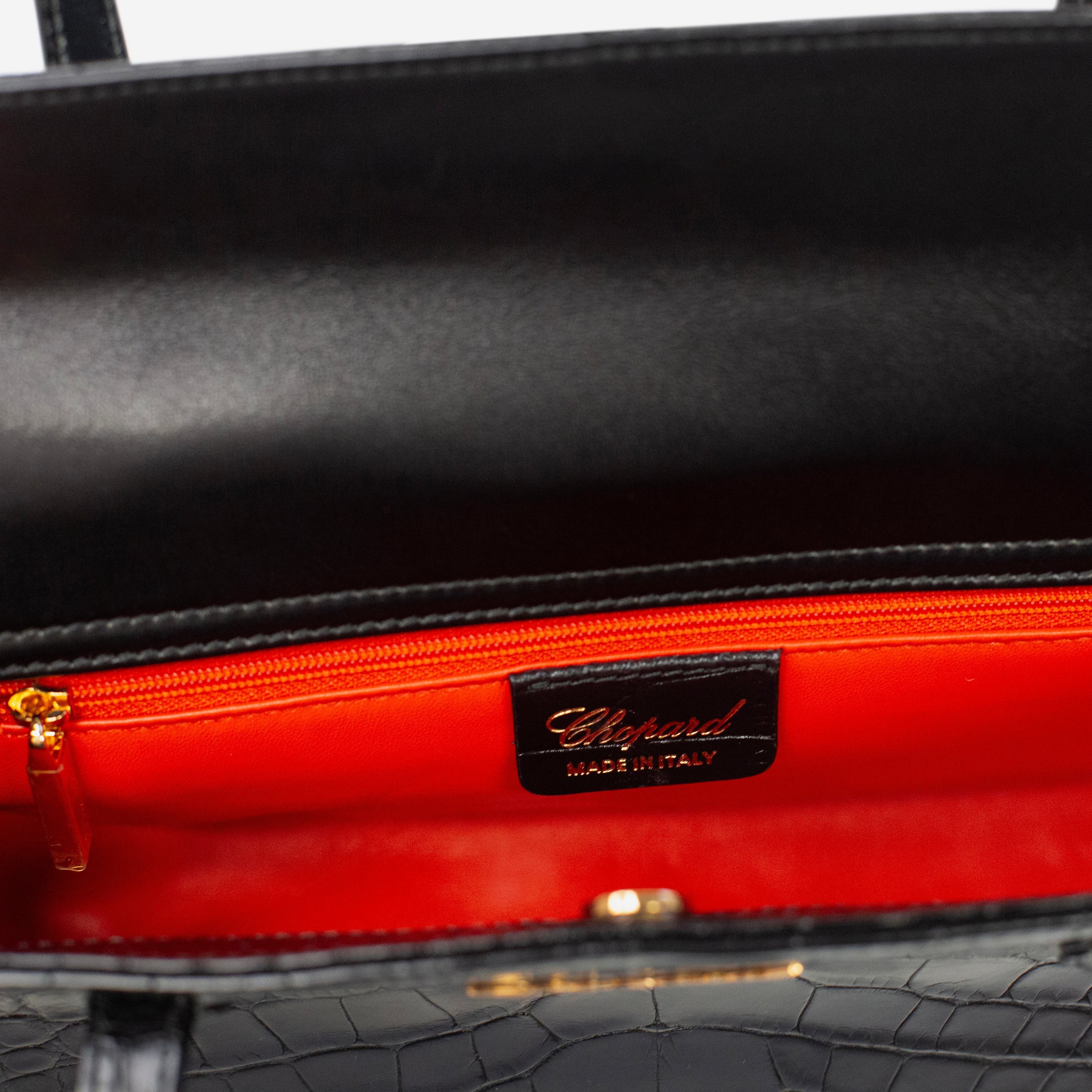 Chopard Jour Impériale Mini Black Alligator Leather Bag 95000-0341 — view 4