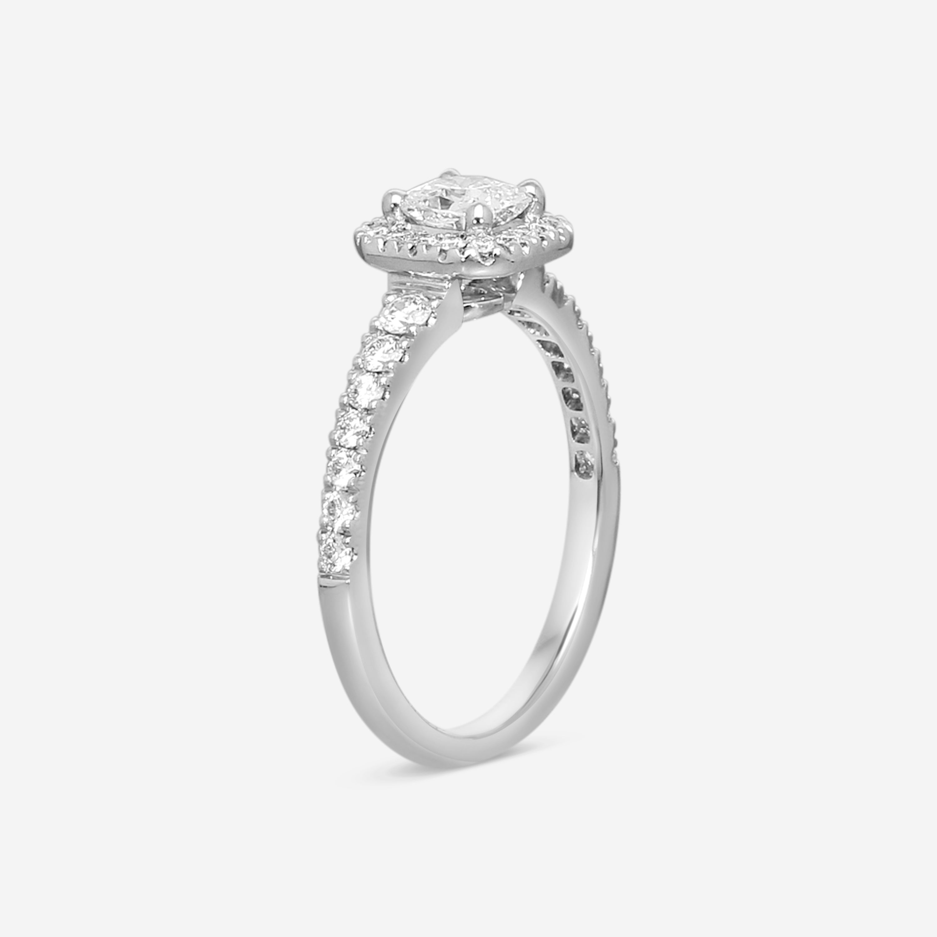 Hearts On Fire Transcend Premier Dream 18K White Gold Ring Sz. 6.75 HBRTCPD00908 — view 2