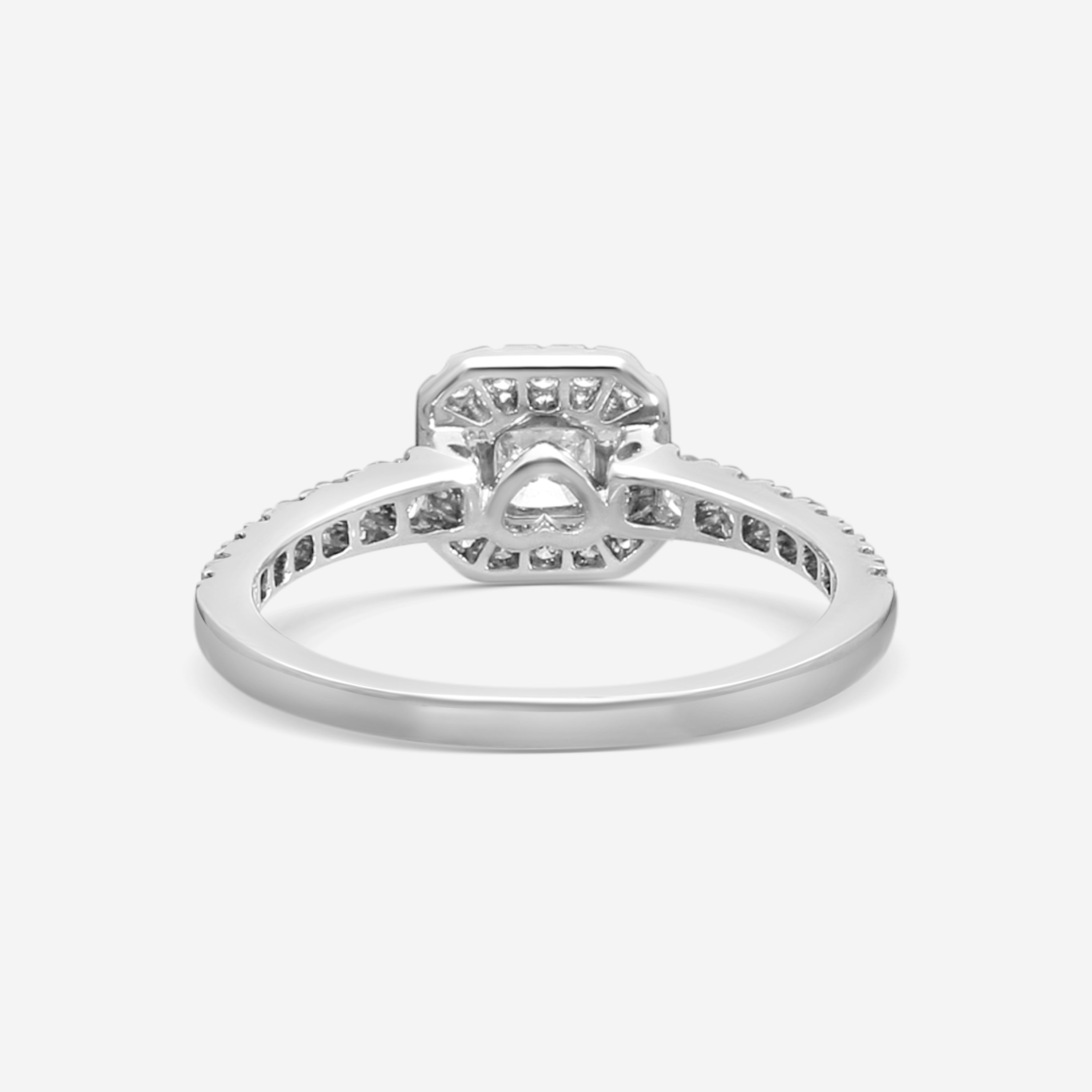 Hearts On Fire Transcend Premier Dream 18K White Gold Ring Sz. 6.75 HBRTCPD00908 — view 3