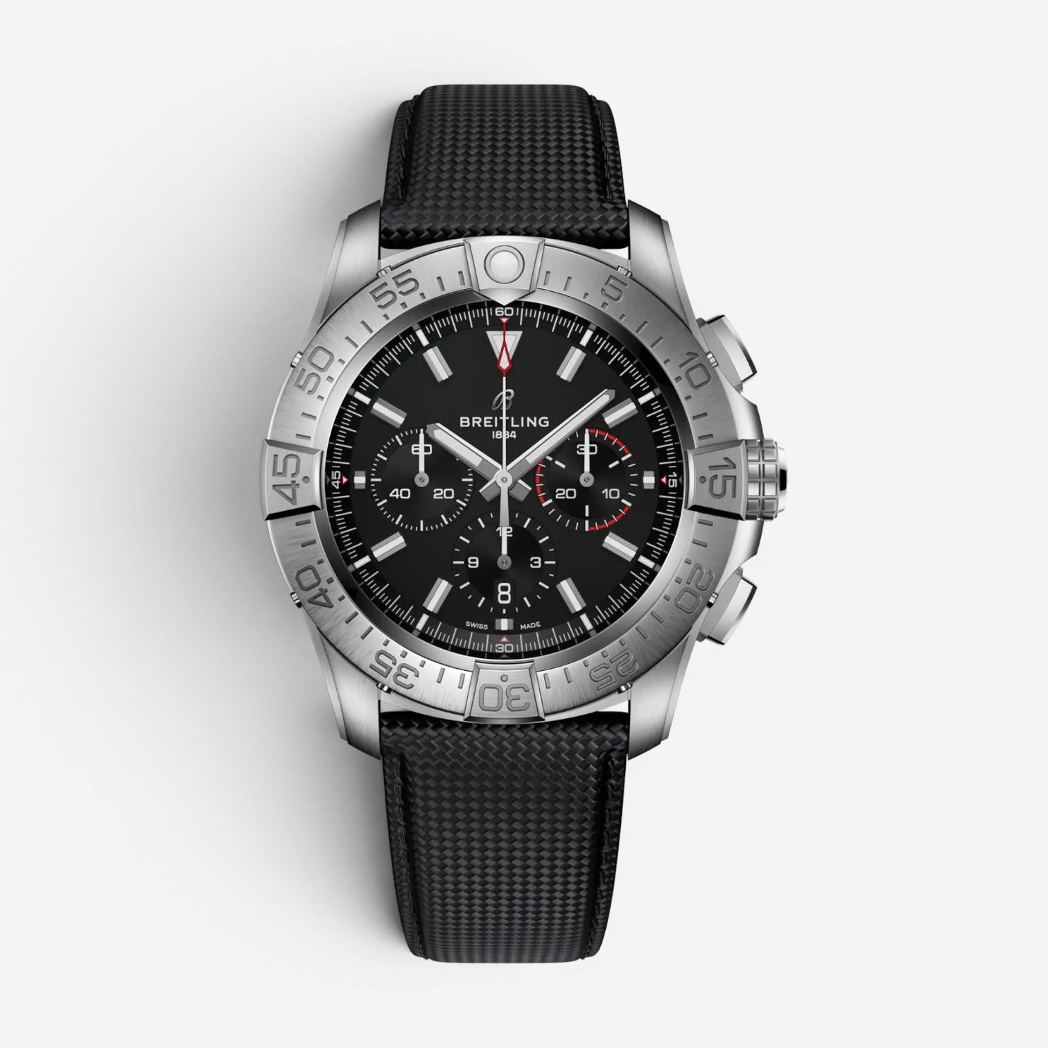 Breitling Super Avenger Chronograph 46 Titanium Automatic Men's Watch EB0148101B