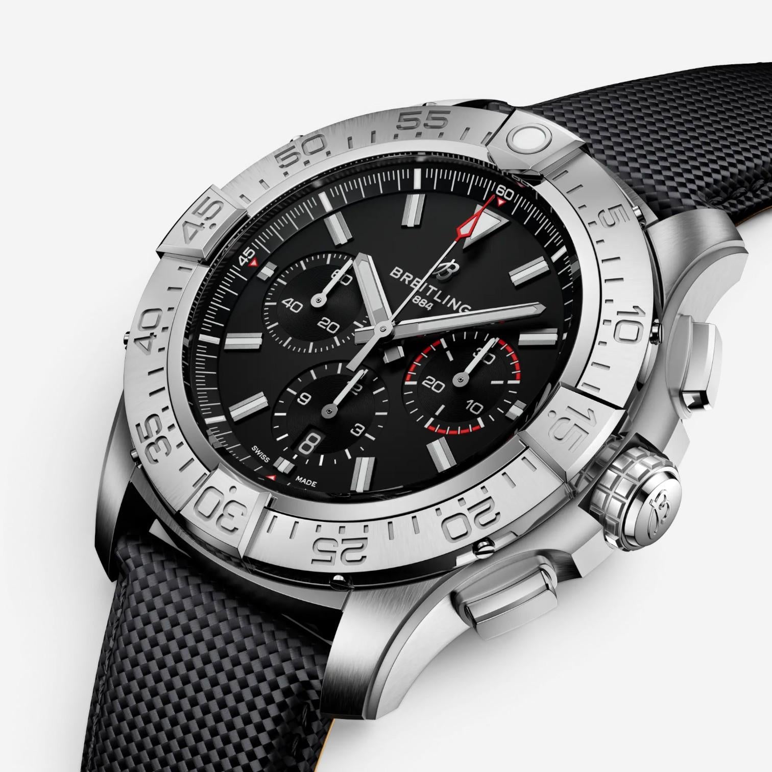 Breitling Super Avenger Chronograph 46 Titanium Automatic Men's Watch EB0148101B — view 2
