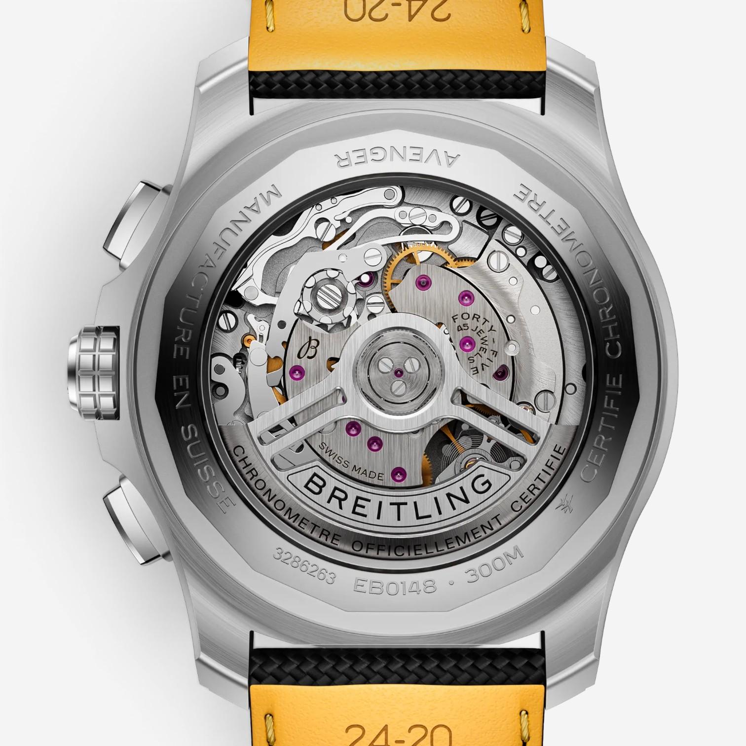 Breitling Super Avenger Chronograph 46 Titanium Automatic Men's Watch EB0148101B — view 4