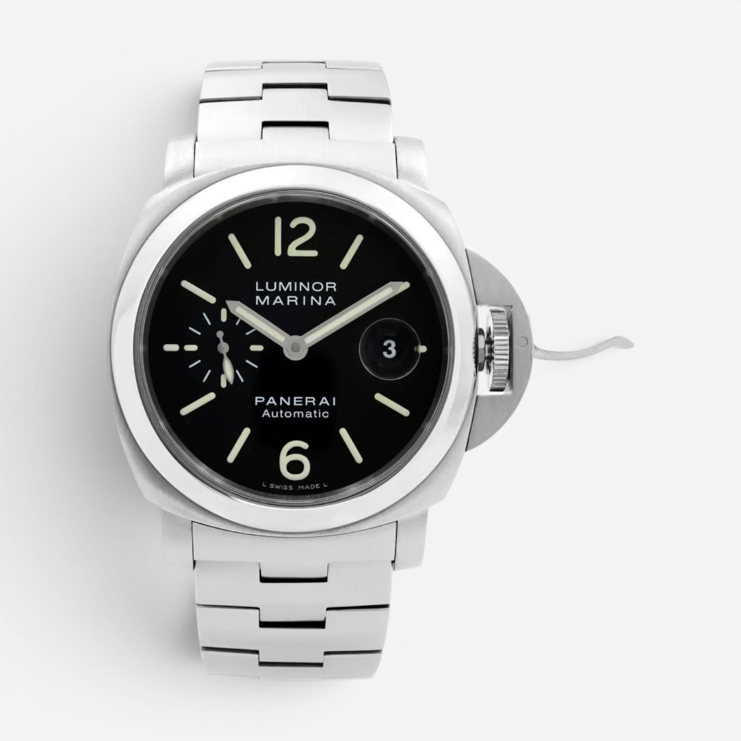 Panerai Luminor Marina Stainless Steel Automatic Men's Watch PAM00299