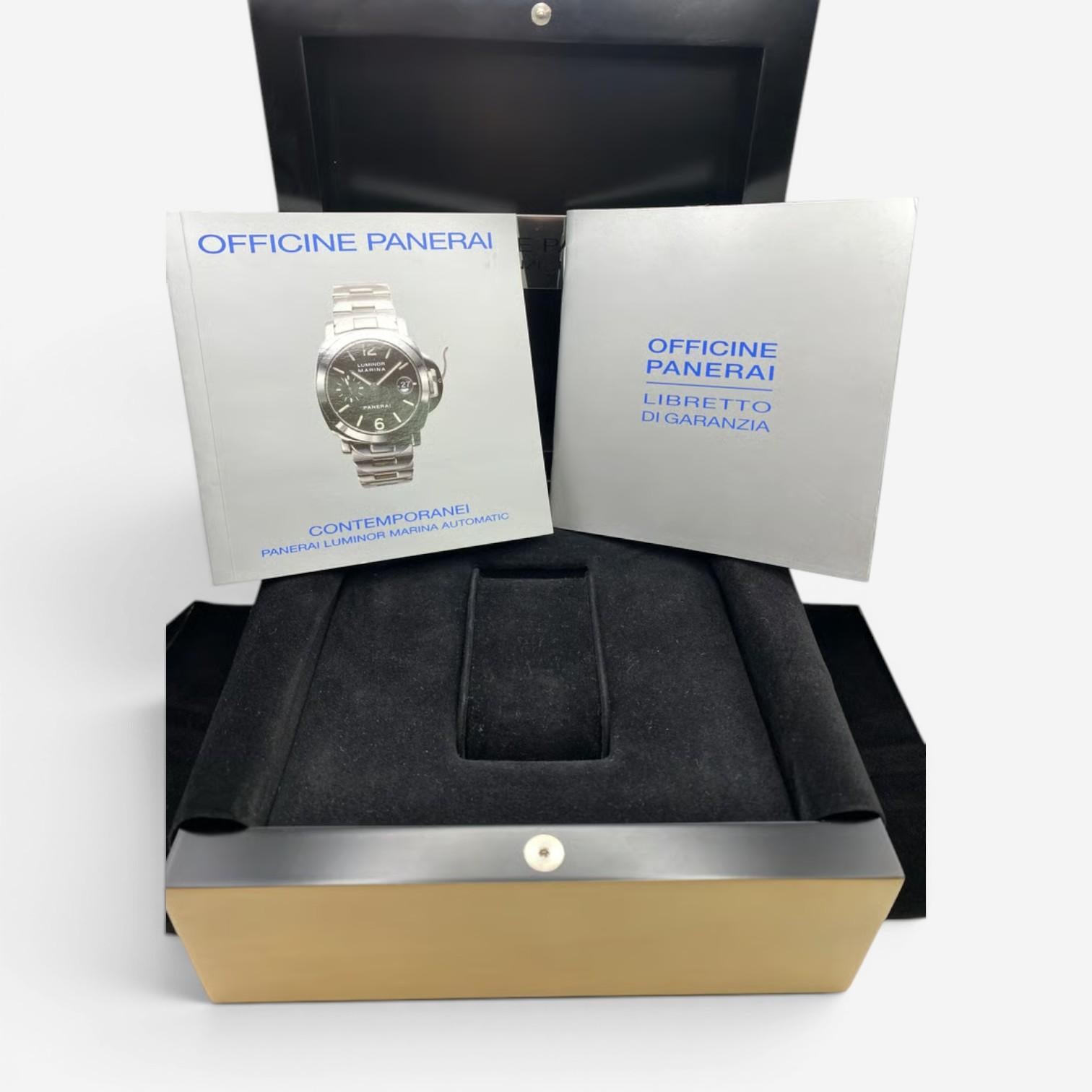 Panerai Luminor Marina Stainless Steel Automatic Men's Watch PAM00299 — view 5