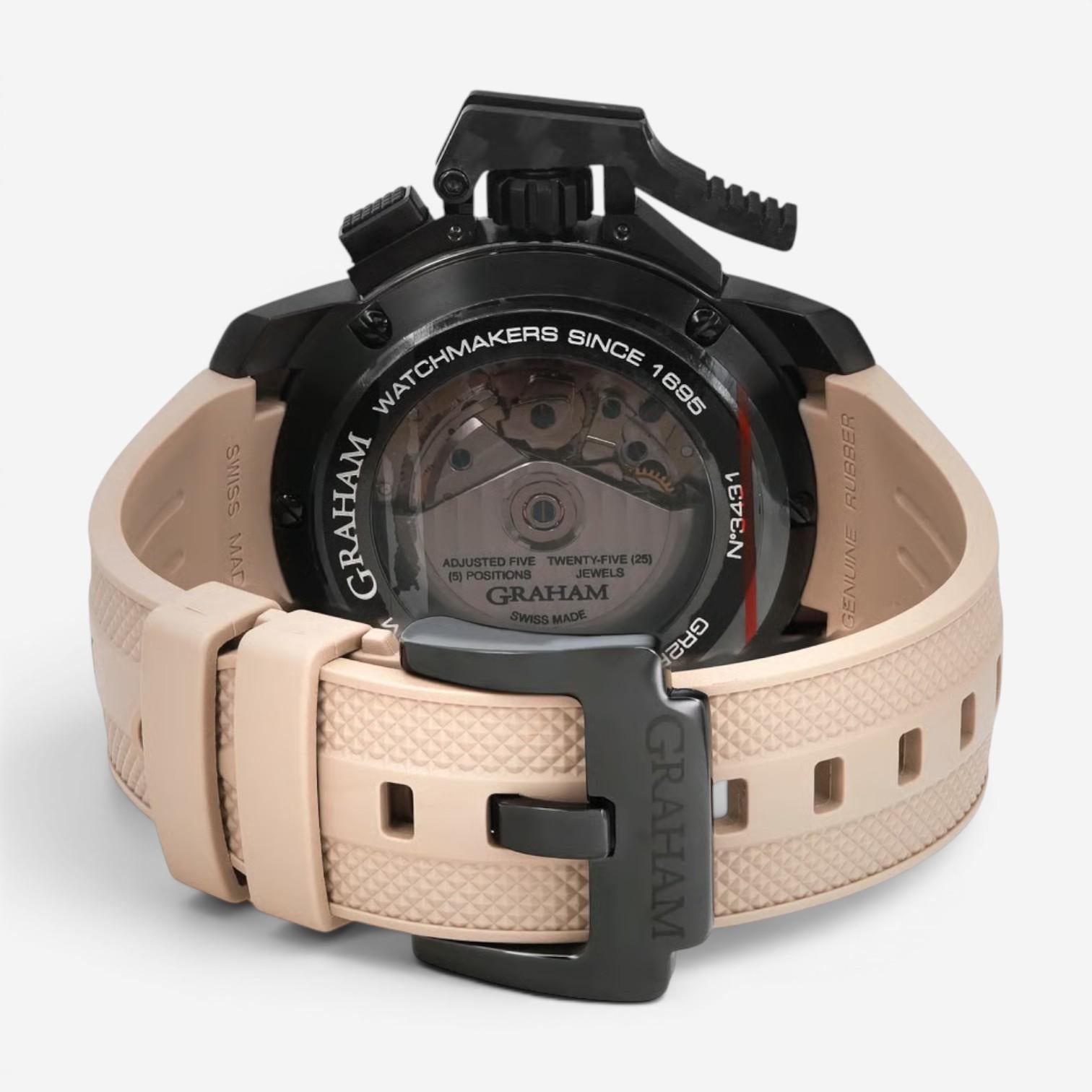 Graham Chronofighter Stainless Steel Automatic Men's Watch 2CCAU — view 4