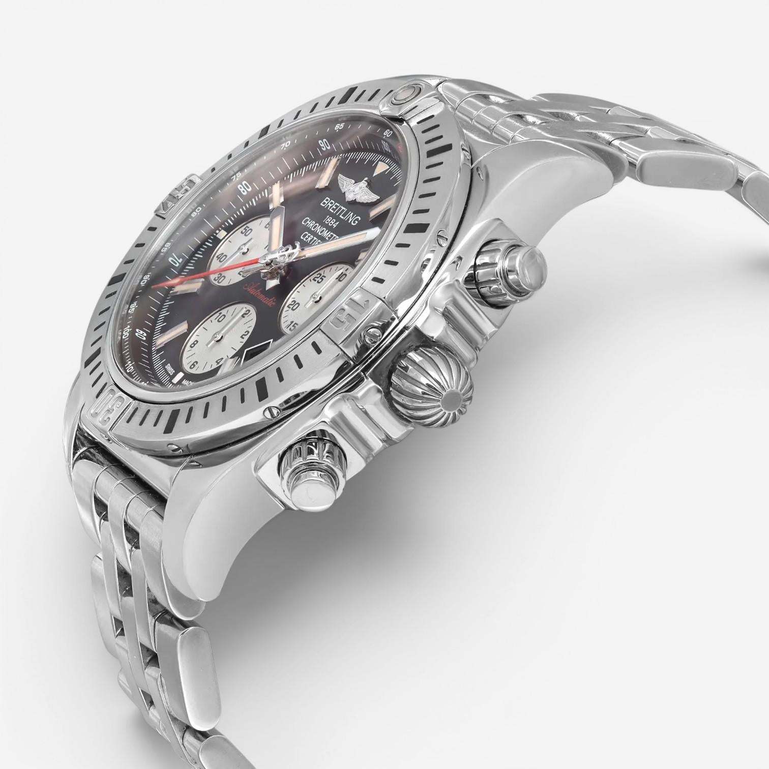 Breitling Chronomat 44 Airborne Stainless Steel Automatic Men's Watch AB01154G/B — view 2