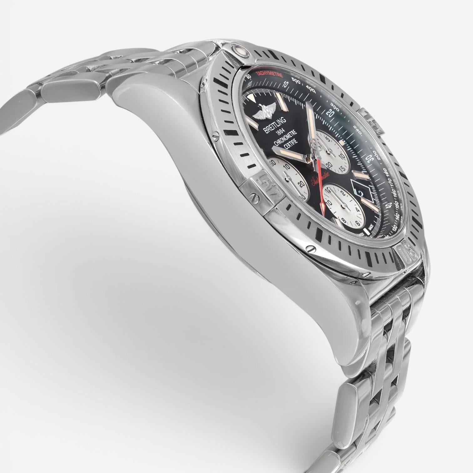 Breitling Chronomat 44 Airborne Stainless Steel Automatic Men's Watch AB01154G/B — view 3