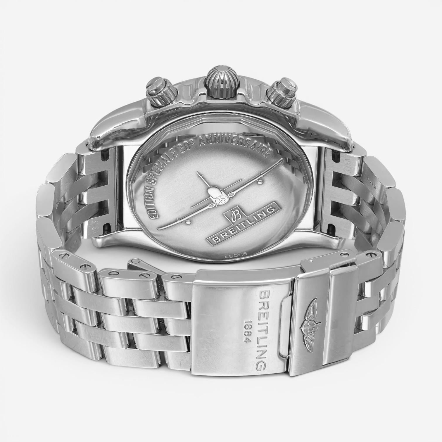 Breitling Chronomat 44 Airborne Stainless Steel Automatic Men's Watch AB01154G/B — view 4